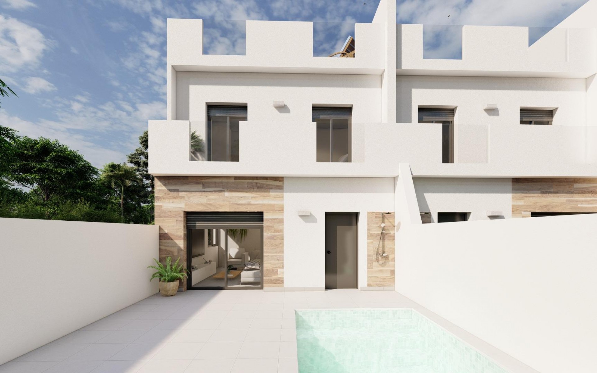 Nieuwbouw - Rijtjes huis - Los Alcazares - Euro Roda