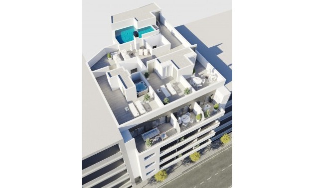 Appartement - Nouvelle Construction - Torrevieja - CSPN-37055