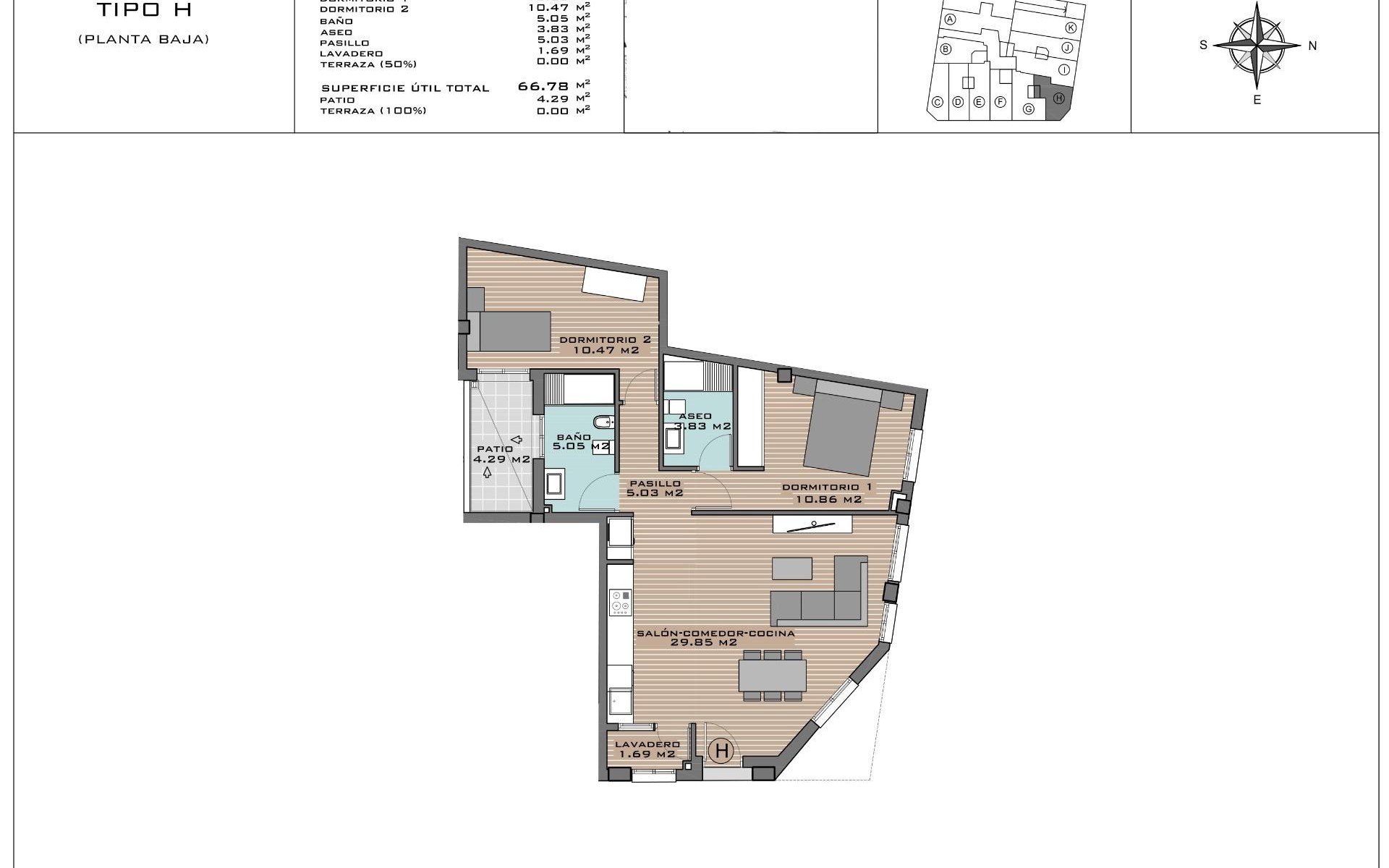 Neubau - Apartment - Algorfa - Pueblo