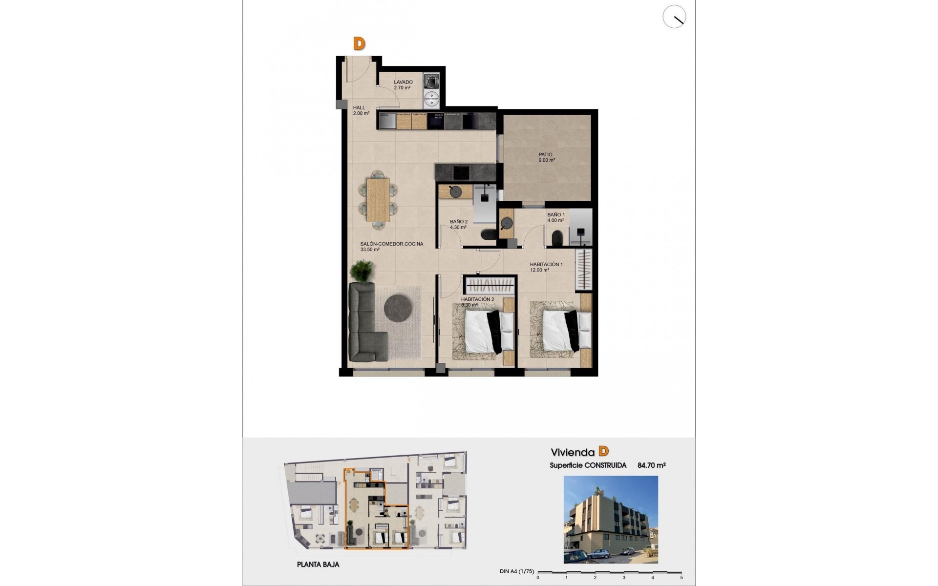 Neubau - Apartment - Catral - pueblo