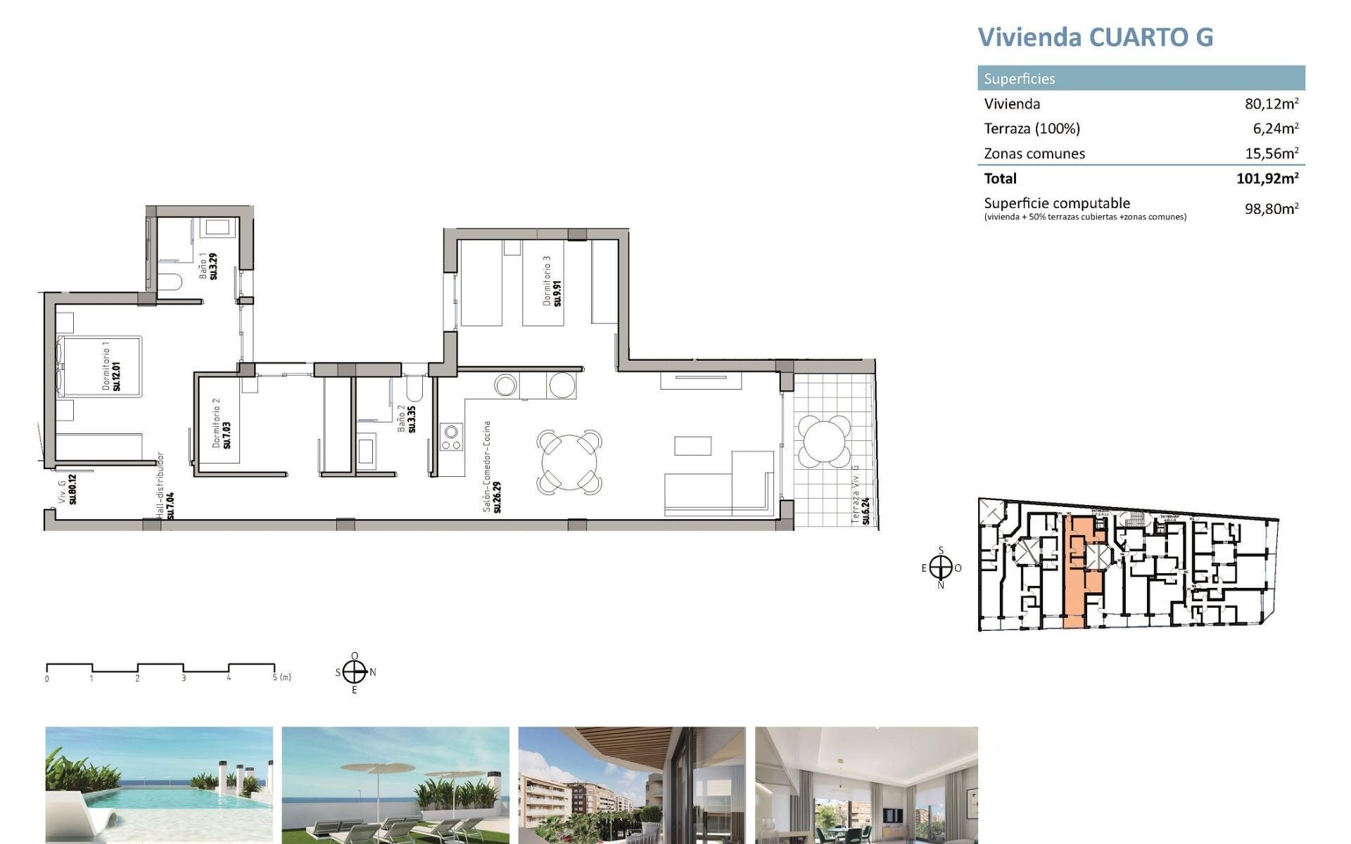 Neubau - Apartment - Guardamar Del Segura - Pueblo
