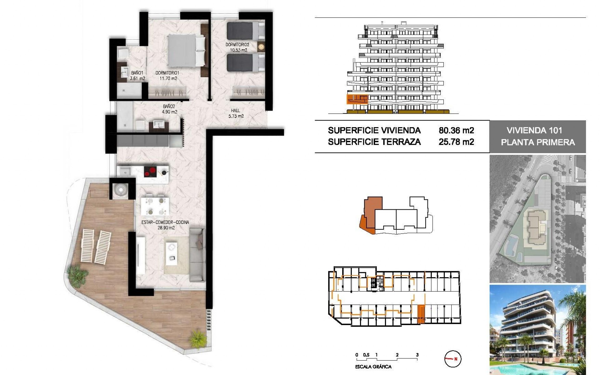 Neubau - Apartment - Guardamar Del Segura - PUERTO