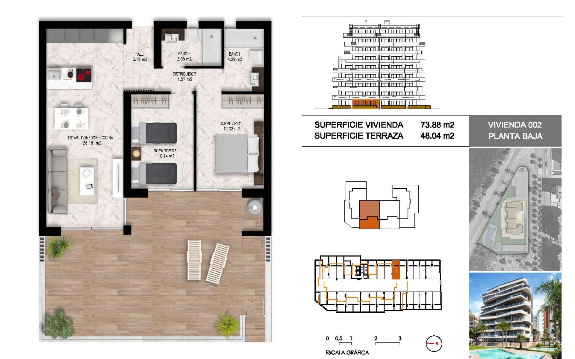 Neubau - Apartment - Guardamar Del Segura - PUERTO
