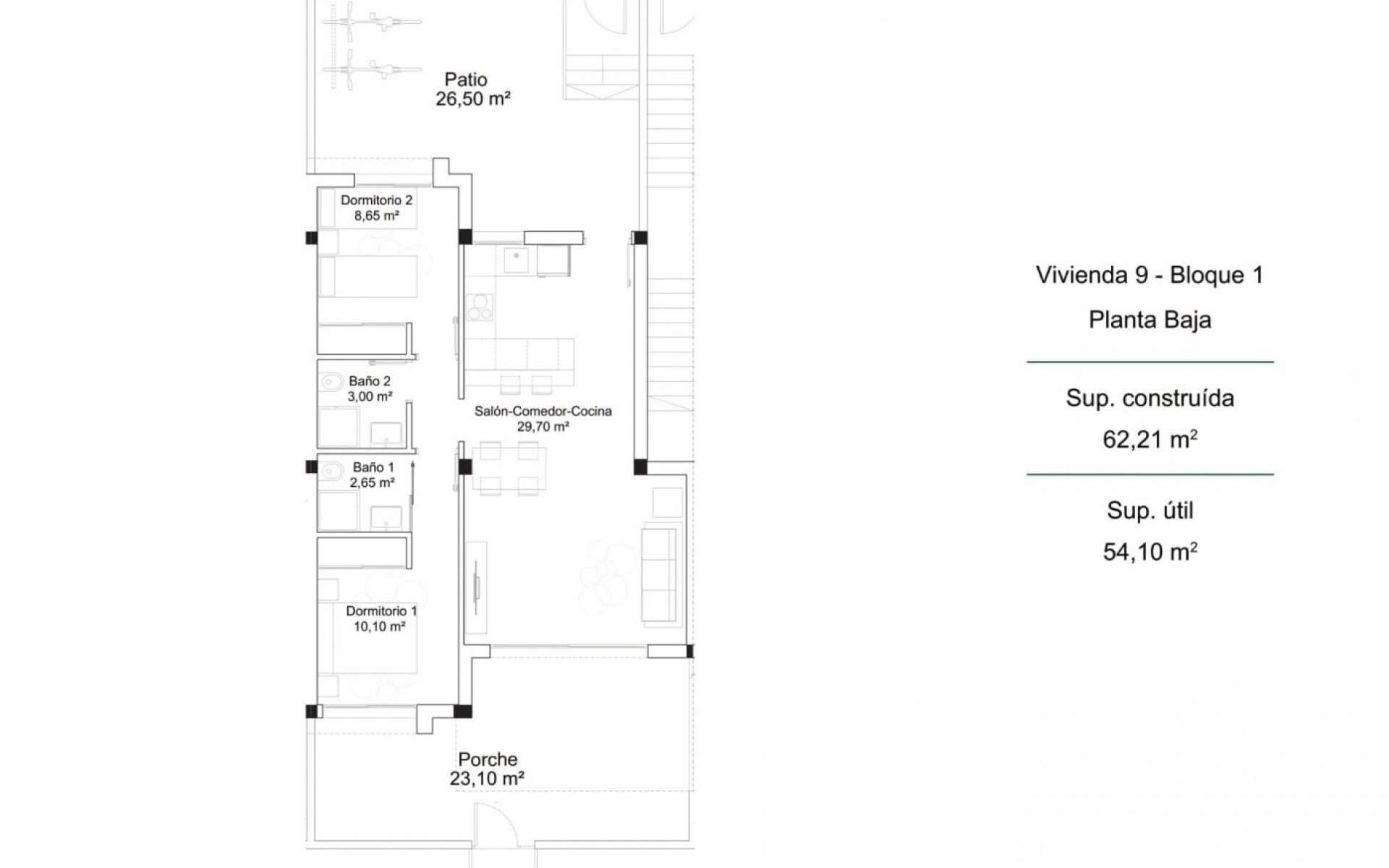 Neubau - Apartment - Villamartin - PAU 26