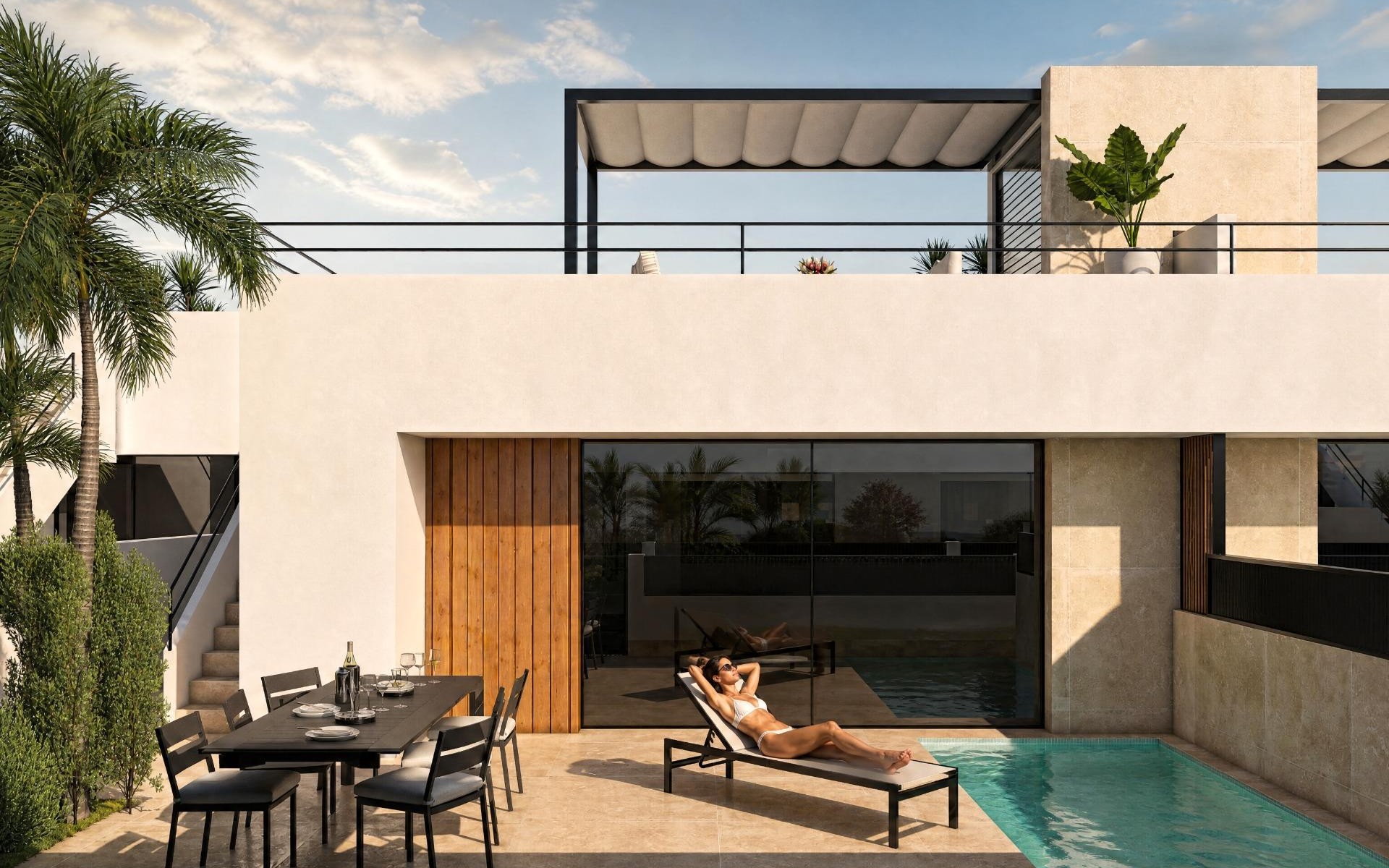 Neubau - Reihenhaus - Alhama De Murcia - Condado de Alhama