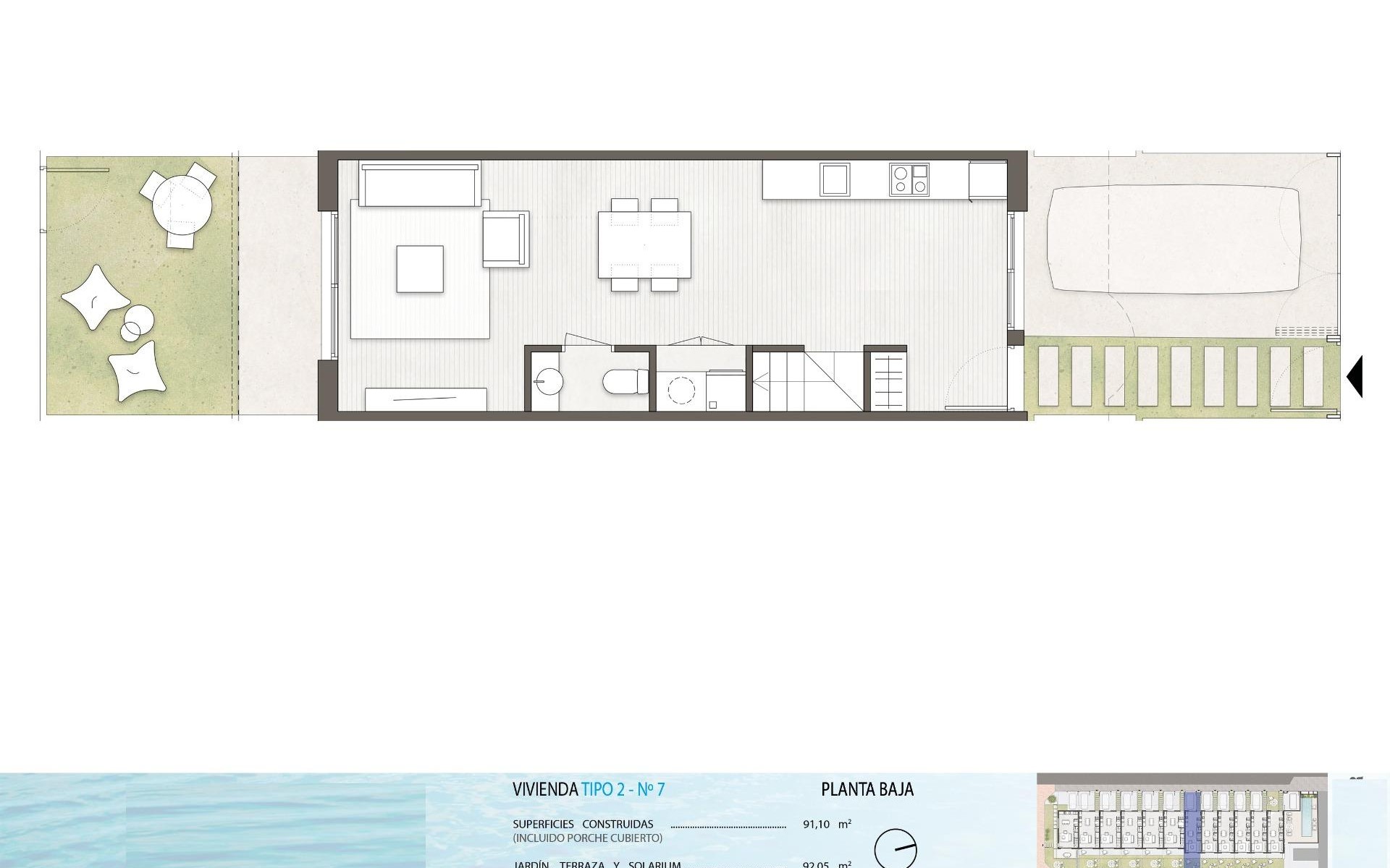 Neubau - Reihenhaus - Pilar de la Horadada - pueblo