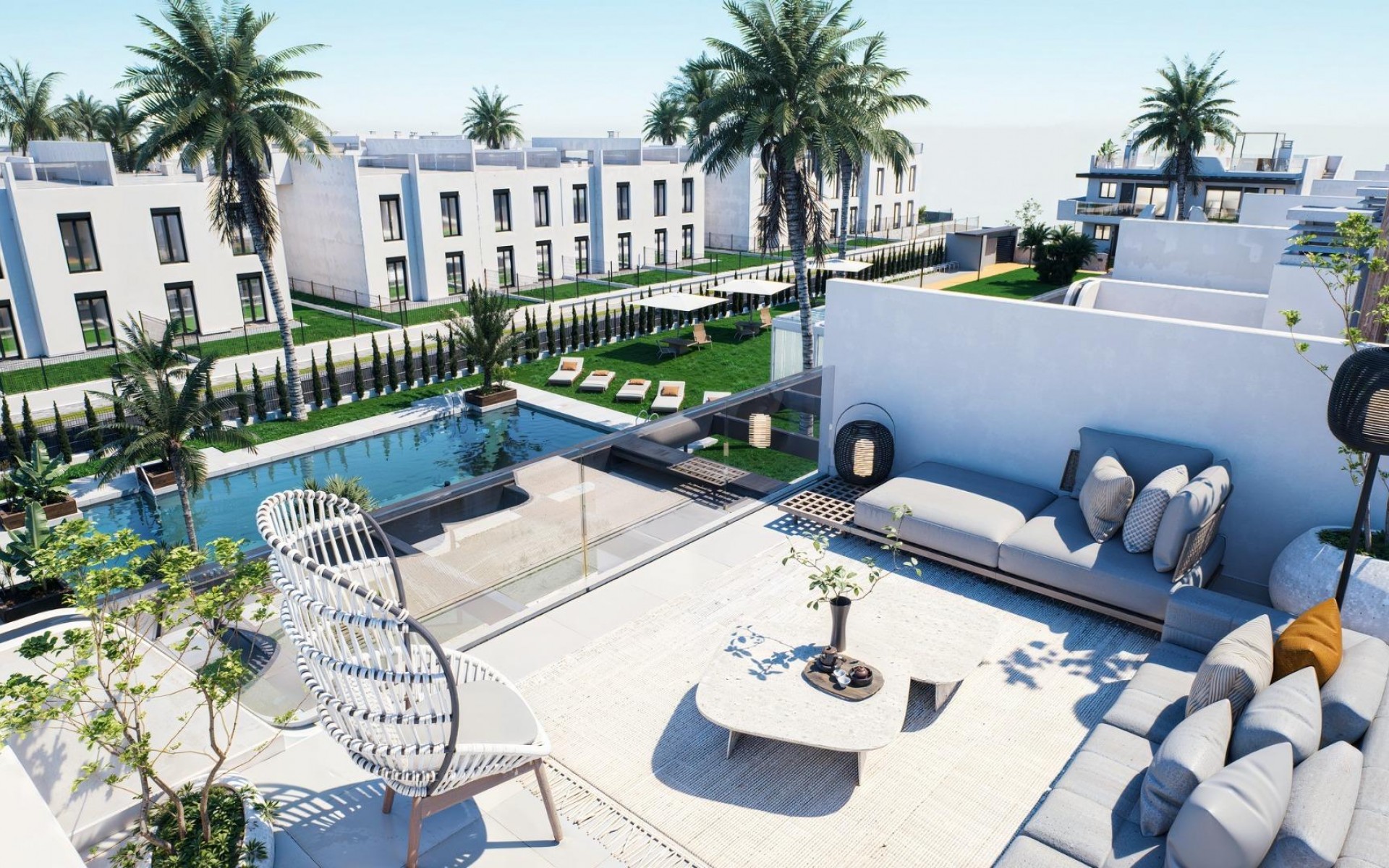 Neubau - Reihenhaus - Pilar de la Horadada - pueblo