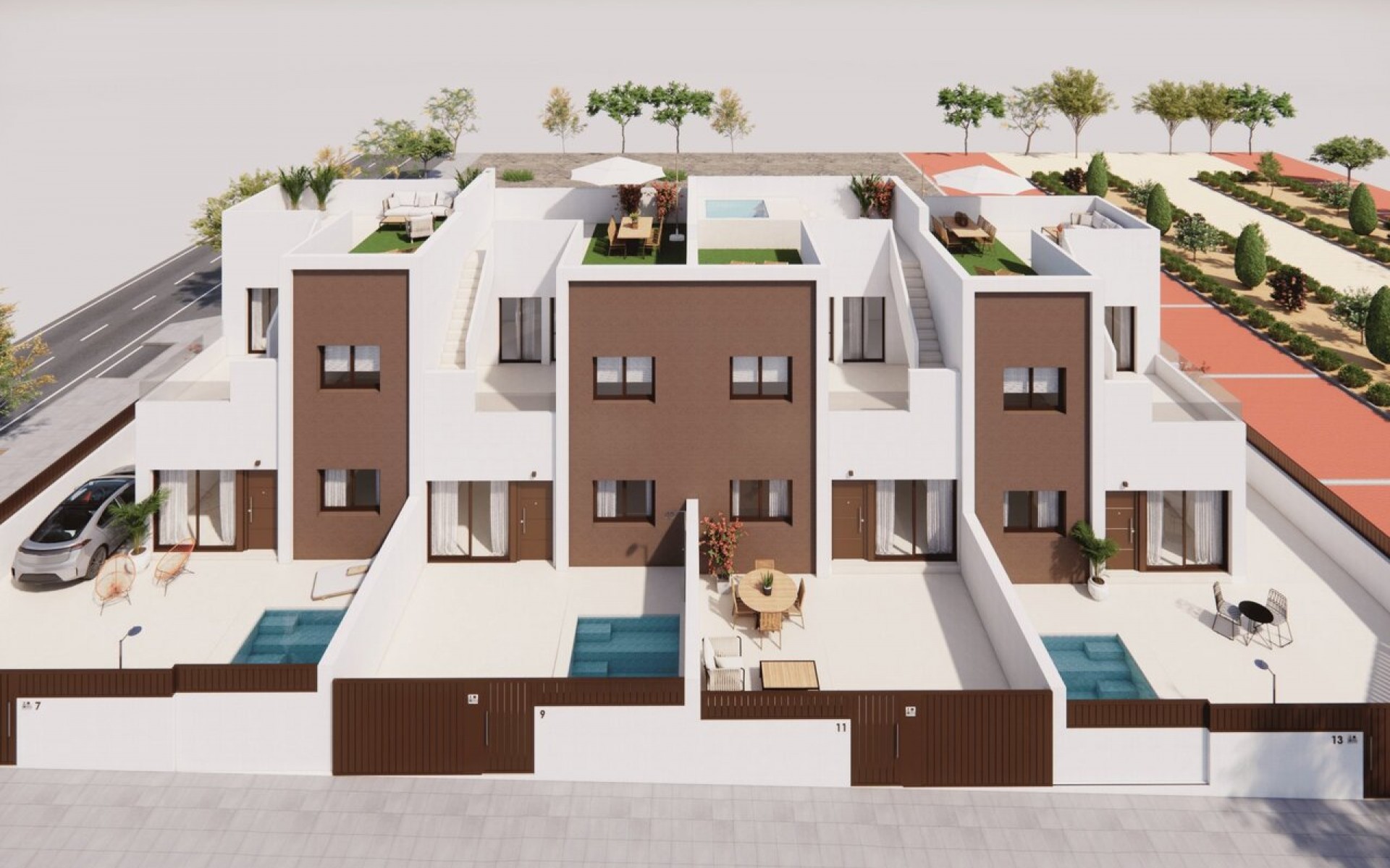 Neubau - Reihenhaus - Pilar de la Horadada