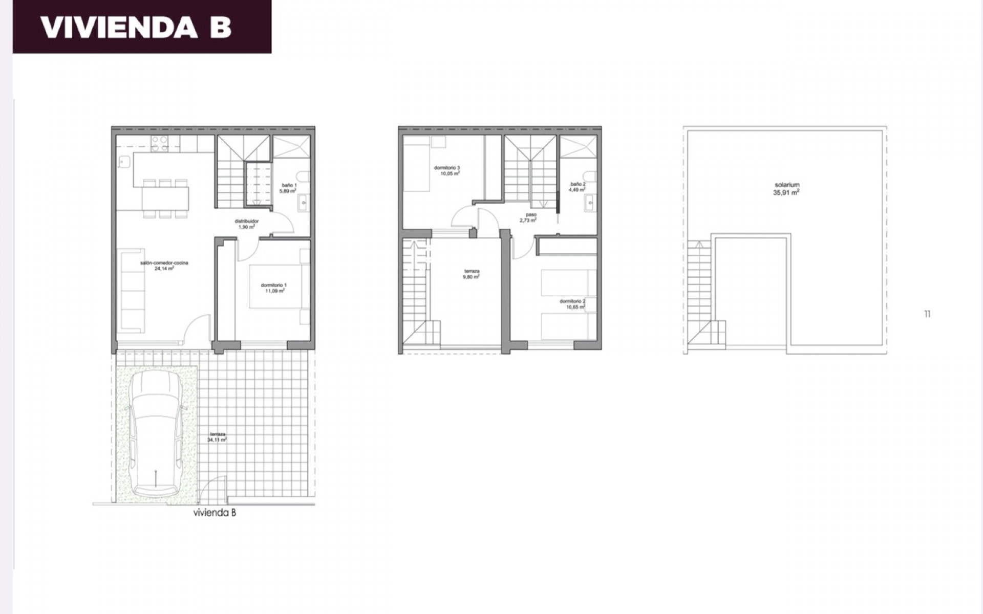 Neubau - Reihenhaus - Pilar de la Horadada