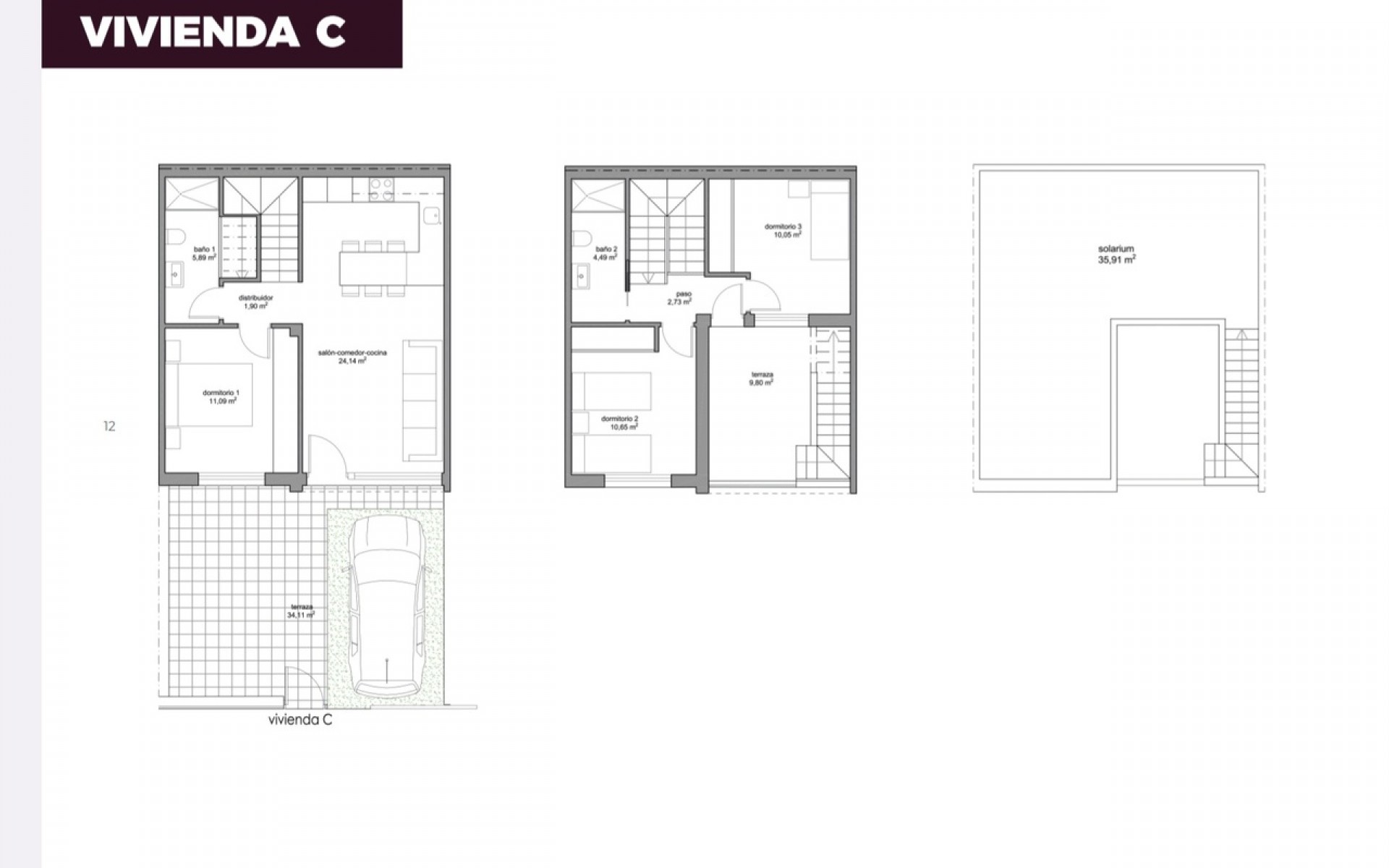 Neubau - Reihenhaus - Pilar de la Horadada