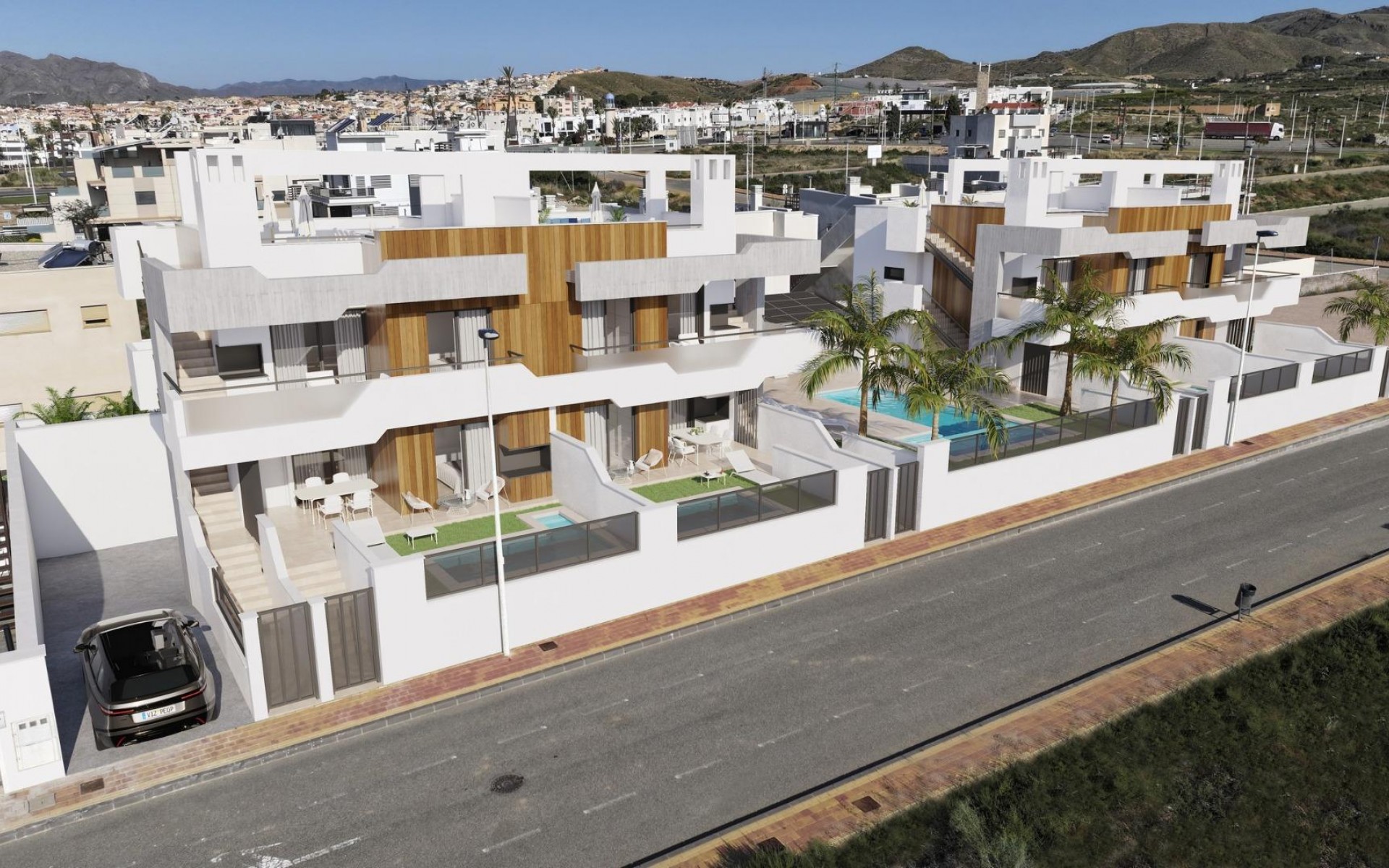 Neubau - Reihenhaus - Puerto de mazarron - Playa Negra