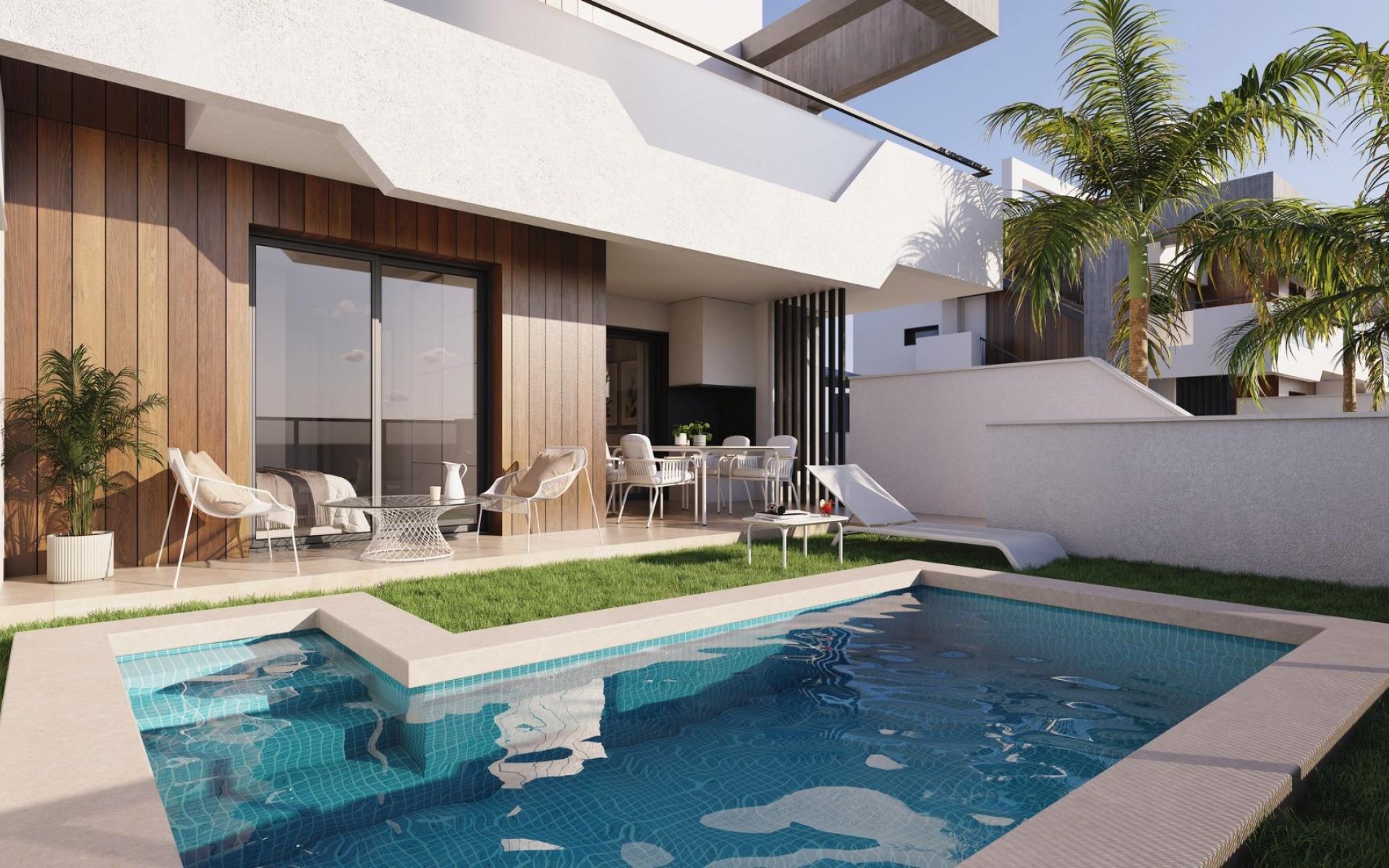 Neubau - Reihenhaus - Puerto de mazarron - Playa Negra