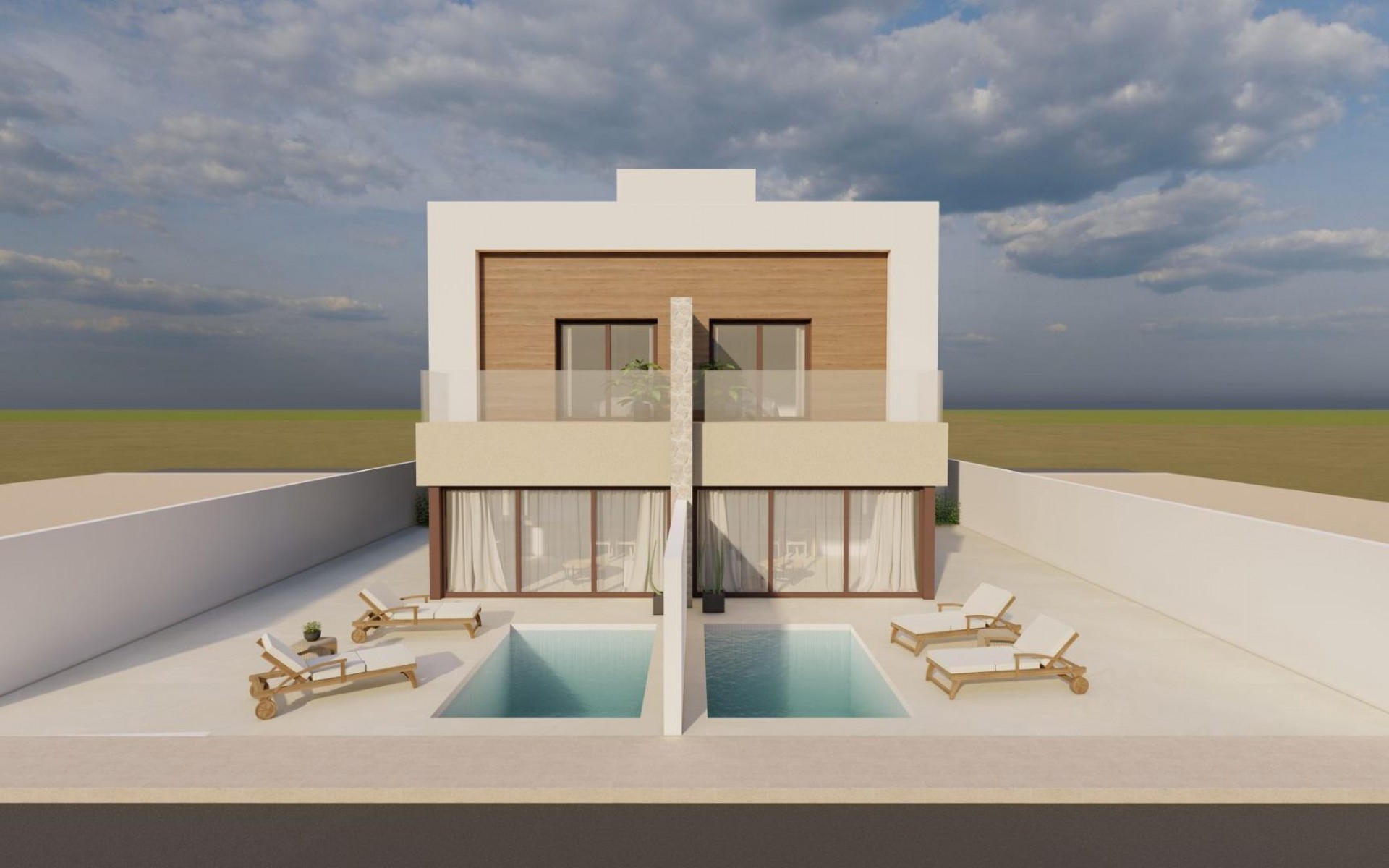 Neubau - Reihenhaus - San Javier - pueblo