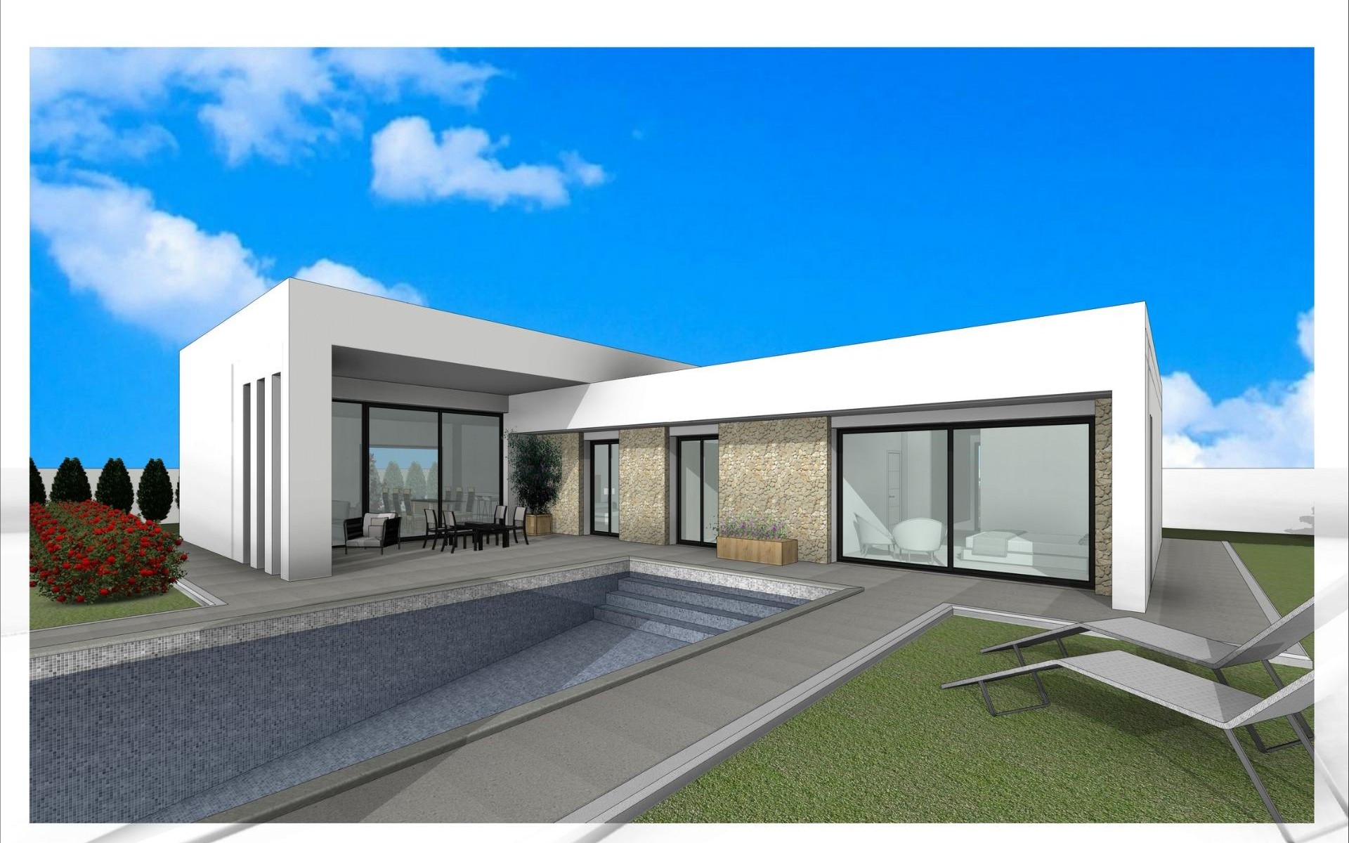 Neubau - Villa - Aspe - Poligono 19