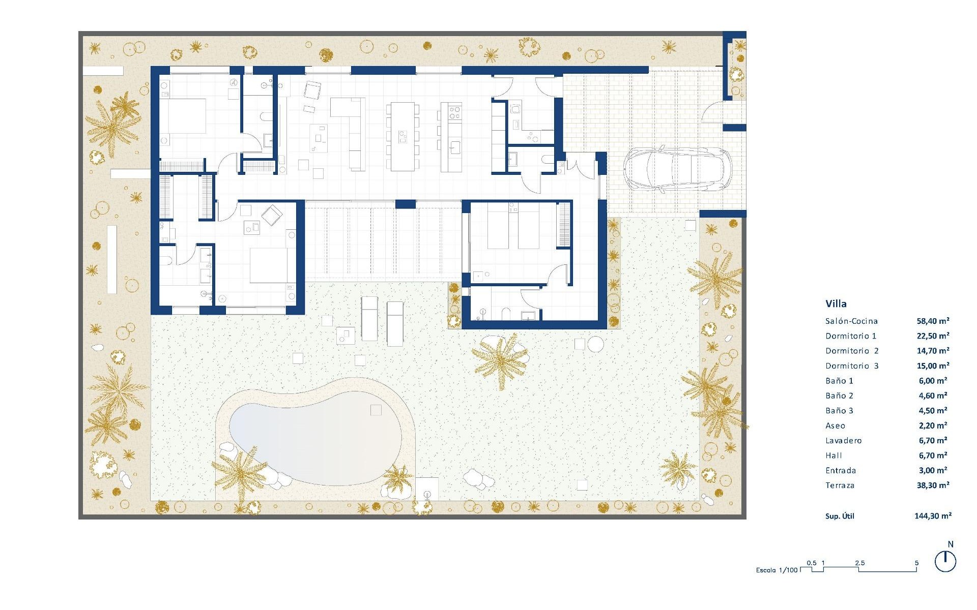 Neubau - Villa - Baños y Mendigo - Altaona golf and country village