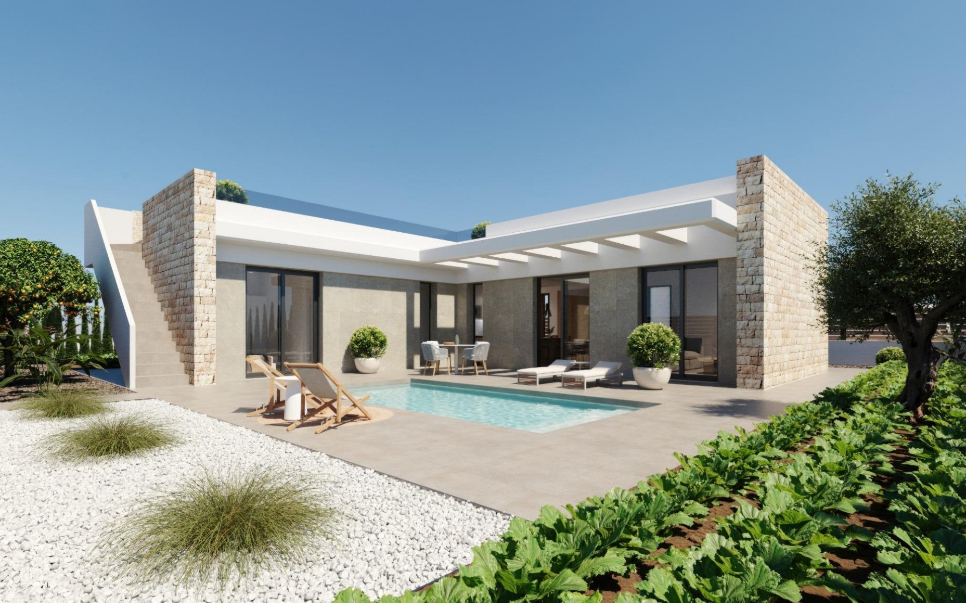 Neubau - Villa - Fuente Álamo - Hacienda del Alamo
