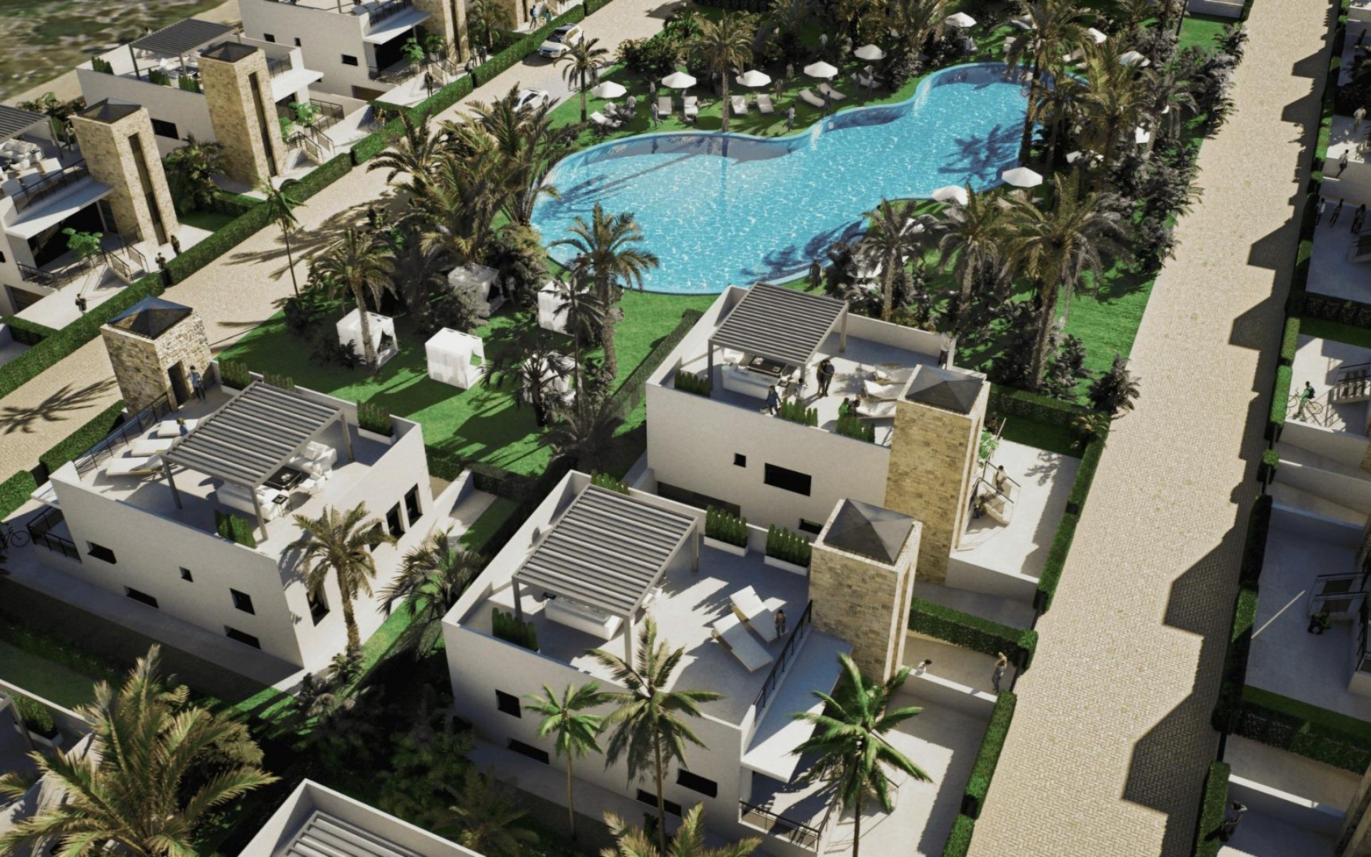 Neubau - Villa - Mazarron - Camposol Golf