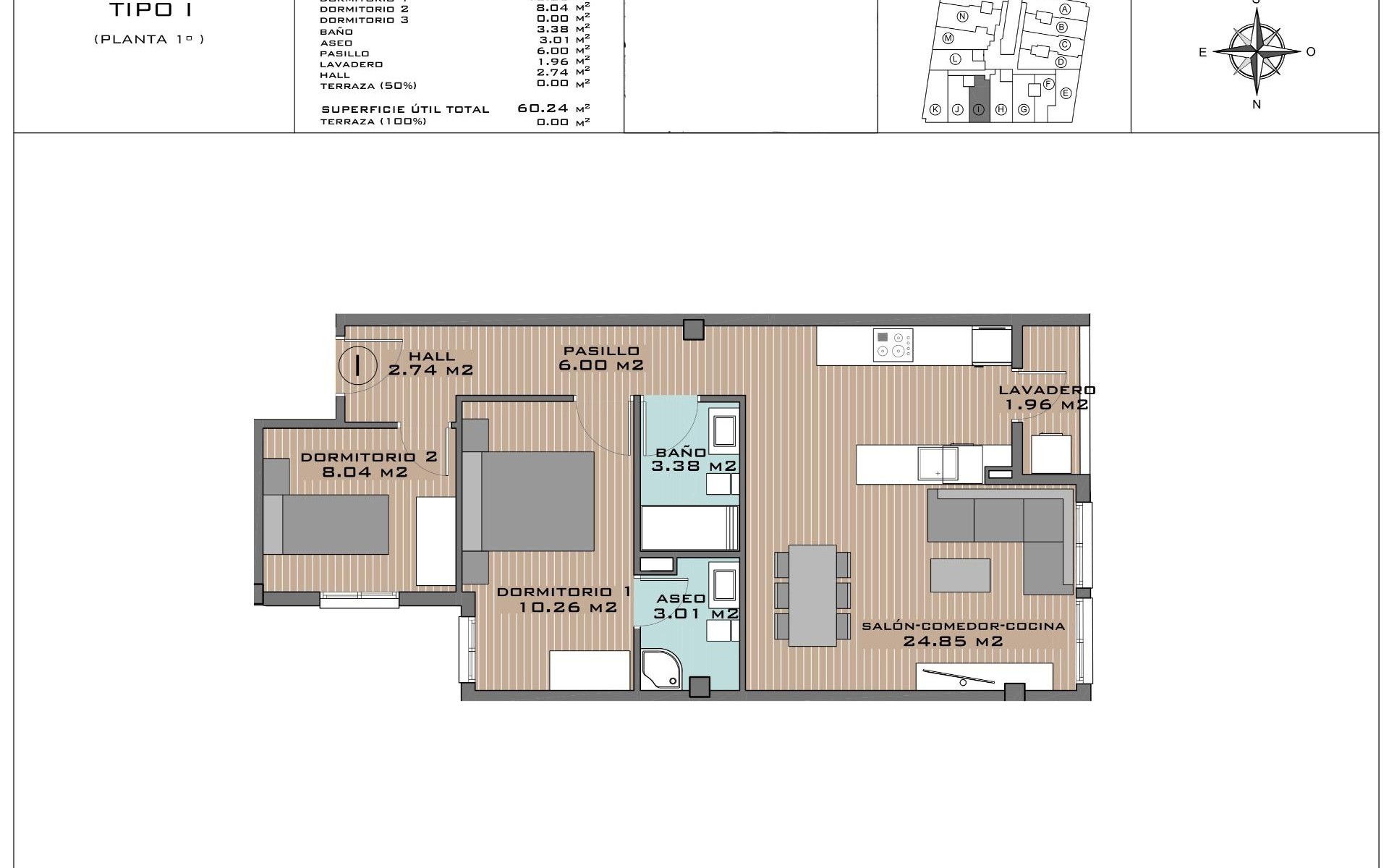 New Build - Apartment - Algorfa - Pueblo