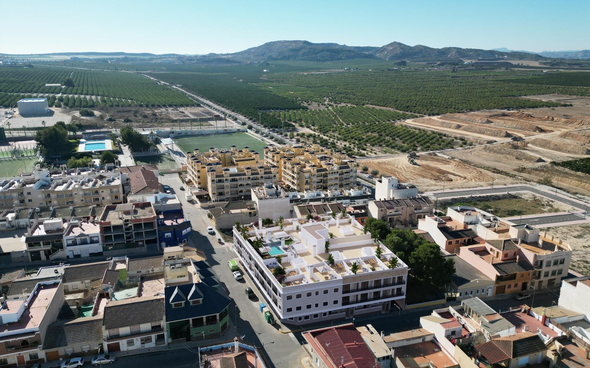 New Build - Apartment - Algorfa - Pueblo