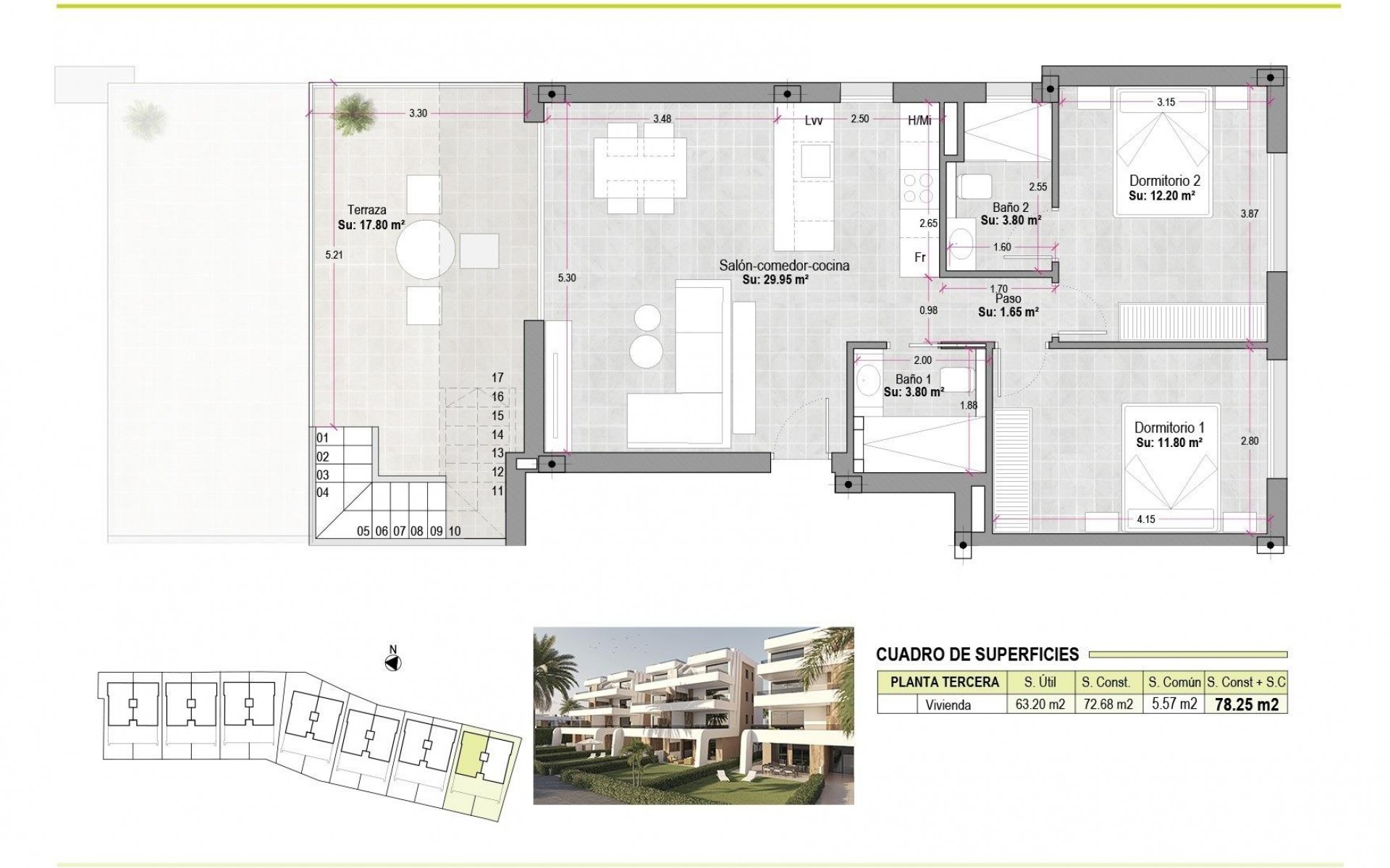 New Build - Apartment - Alhama De Murcia - Condado de Alhama