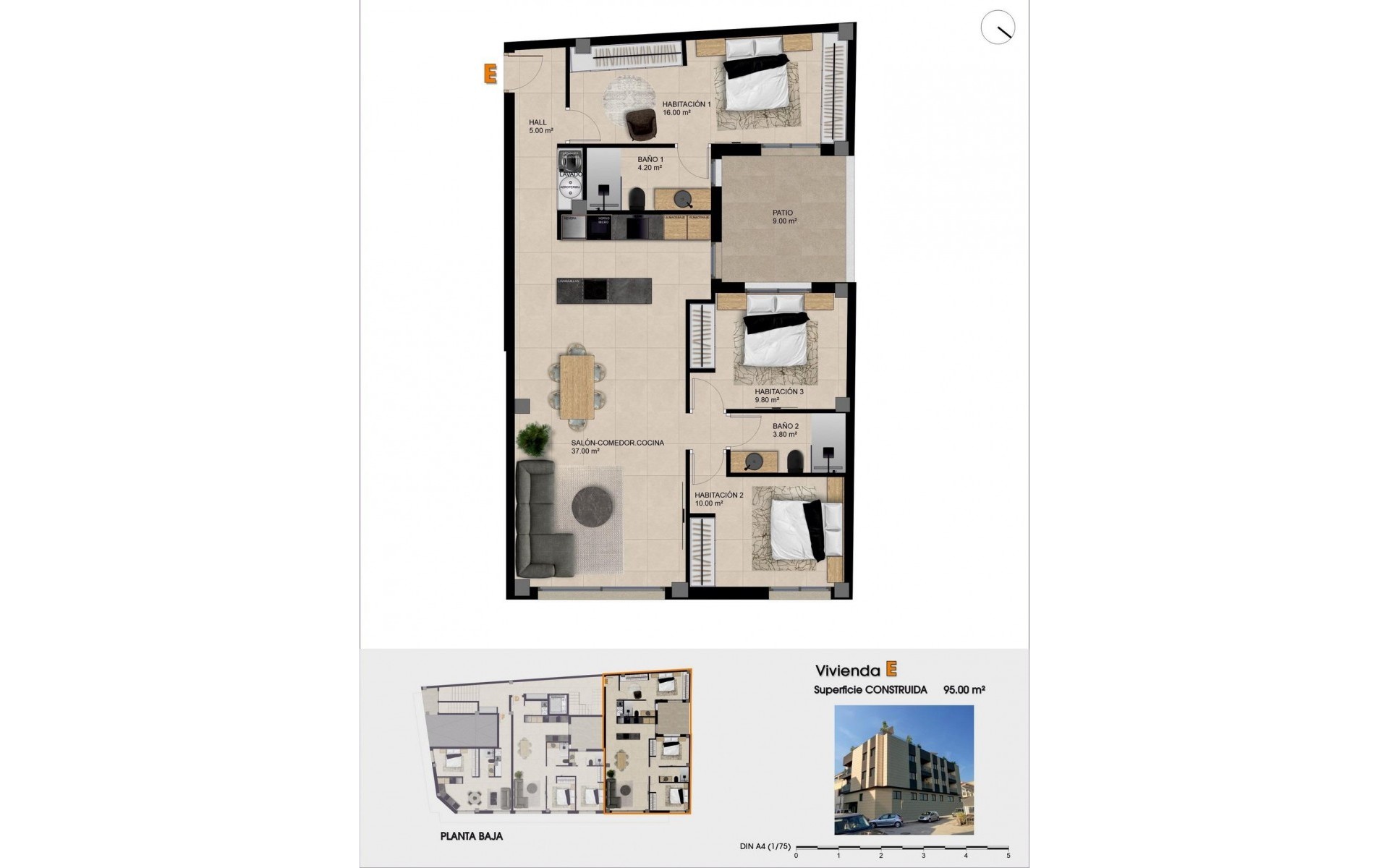 New Build - Apartment - Catral - pueblo