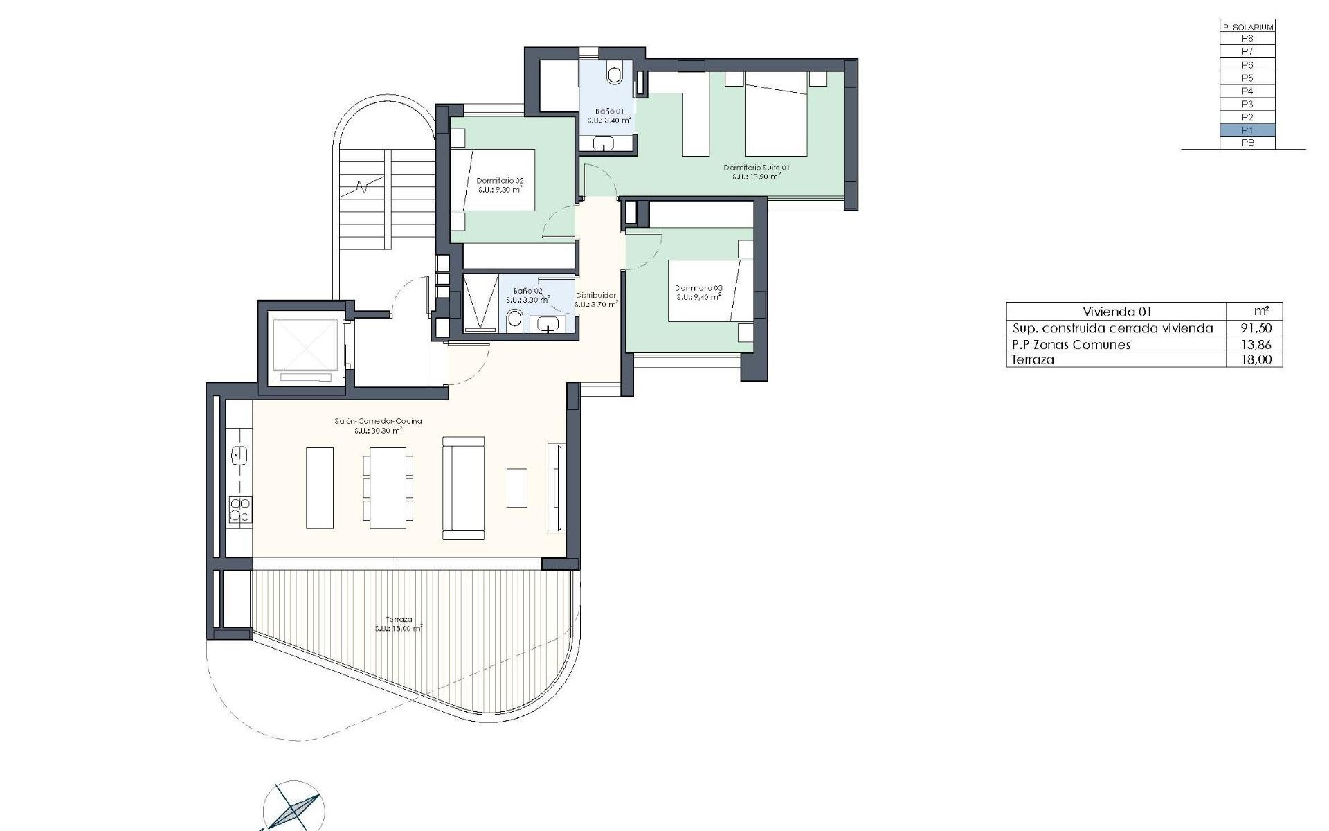 New Build - Apartment - Guardamar Del Segura - Avenida del Puerto