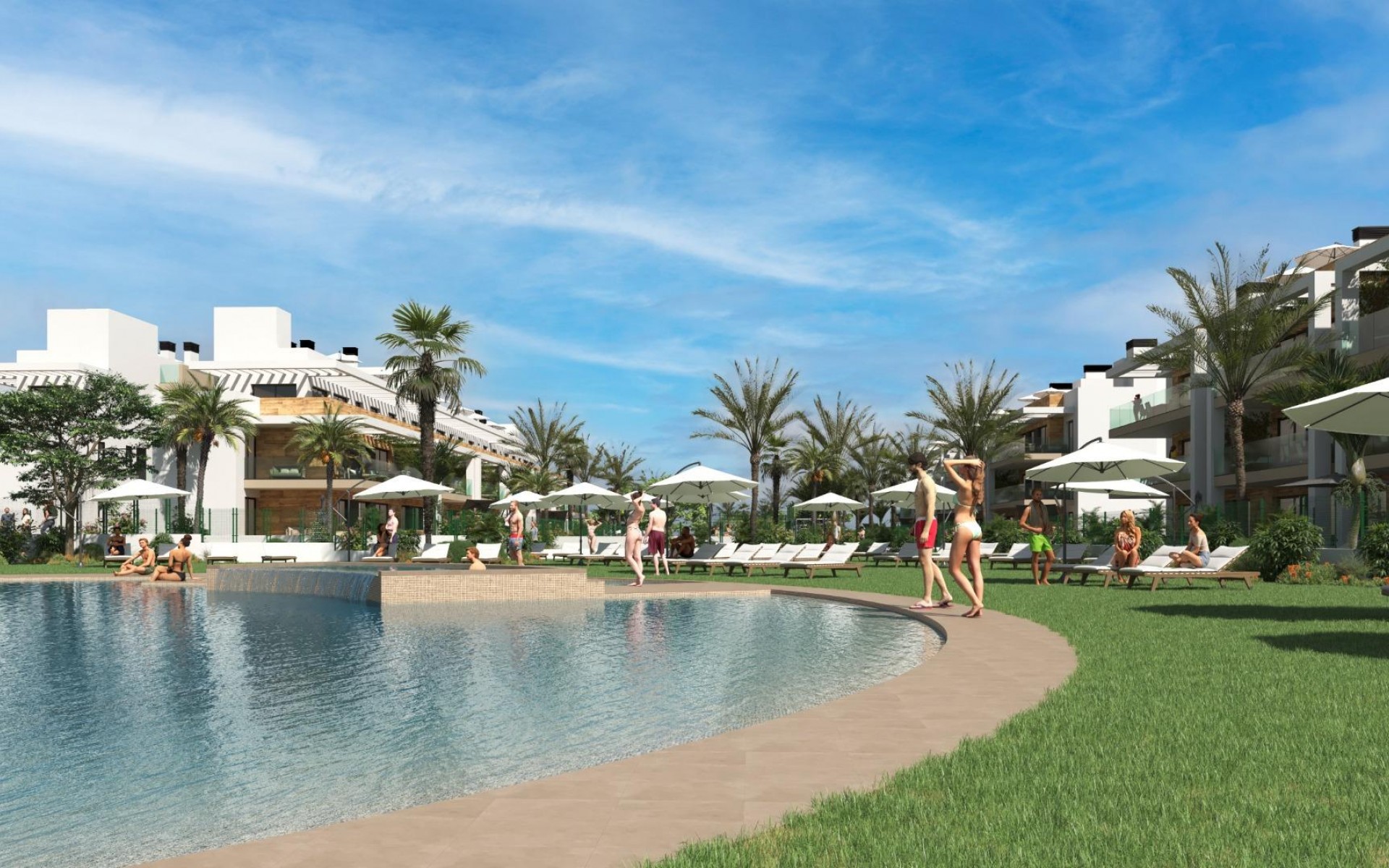 New Build - Apartment - Los Alcazares - La Serena Golf