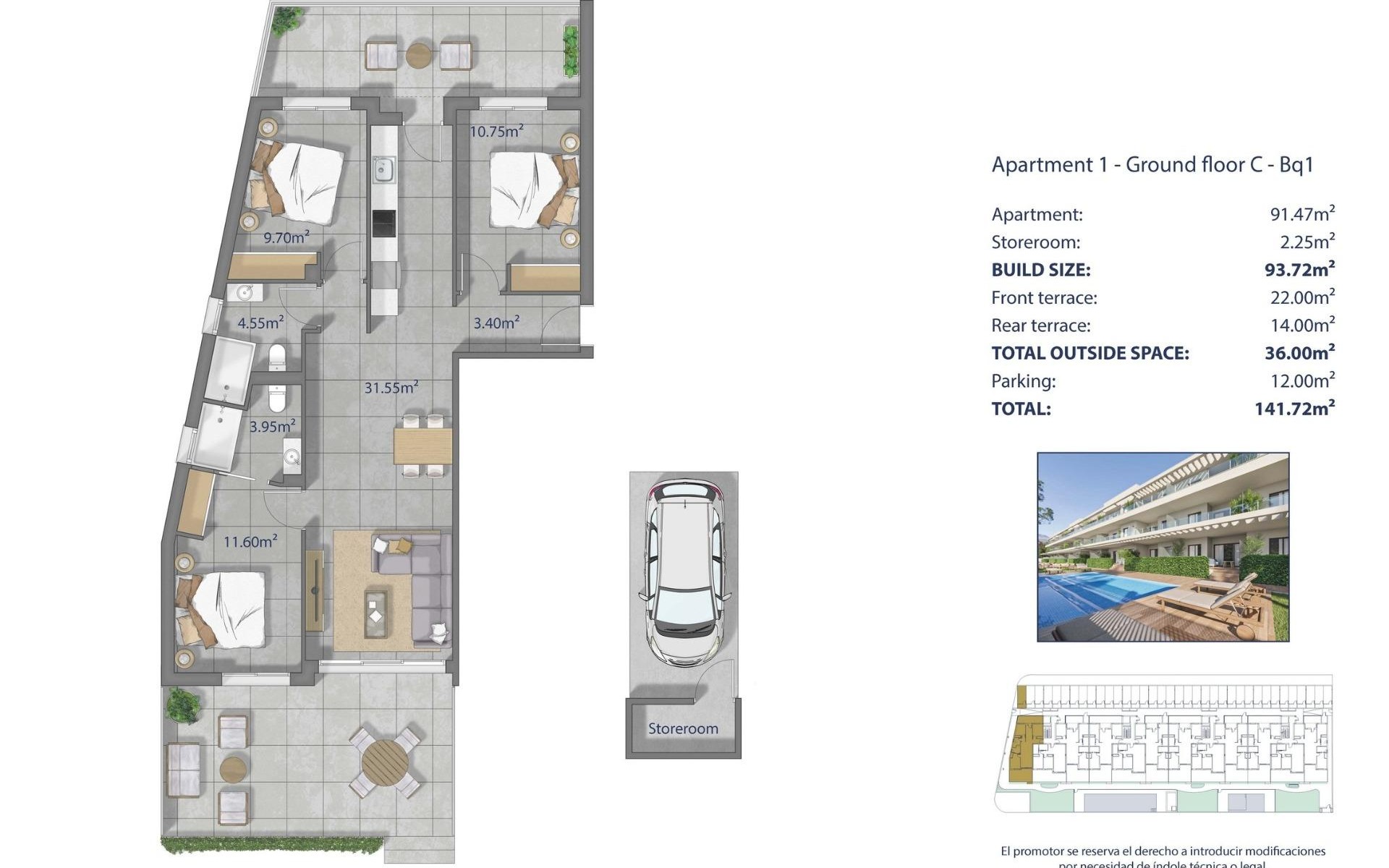New Build - Apartment - Los Alcazares - Los Narejos
