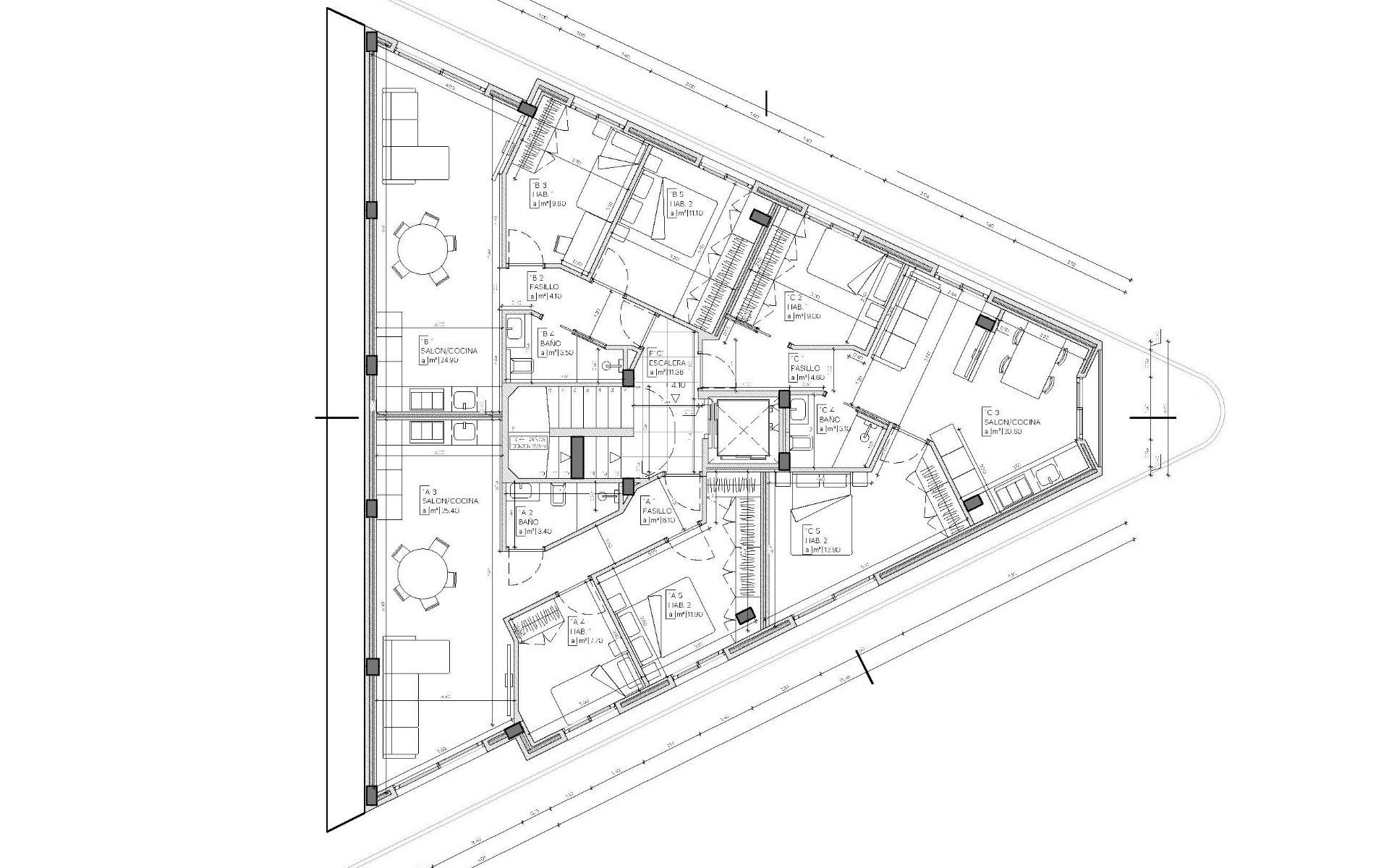 New Build - Apartment - Mazarron - pueblo