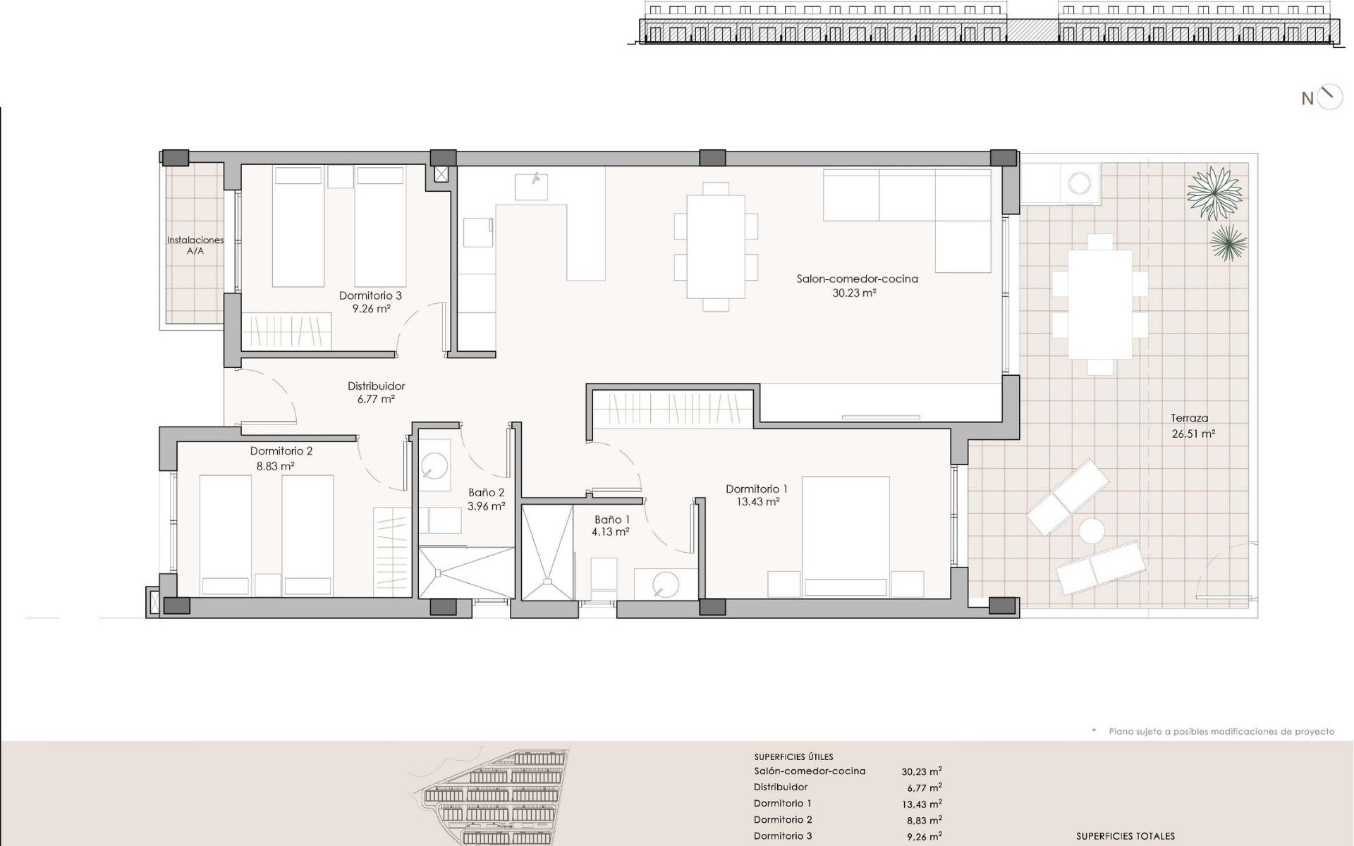 New Build - Apartment - Pulpi - Aguilón Golf