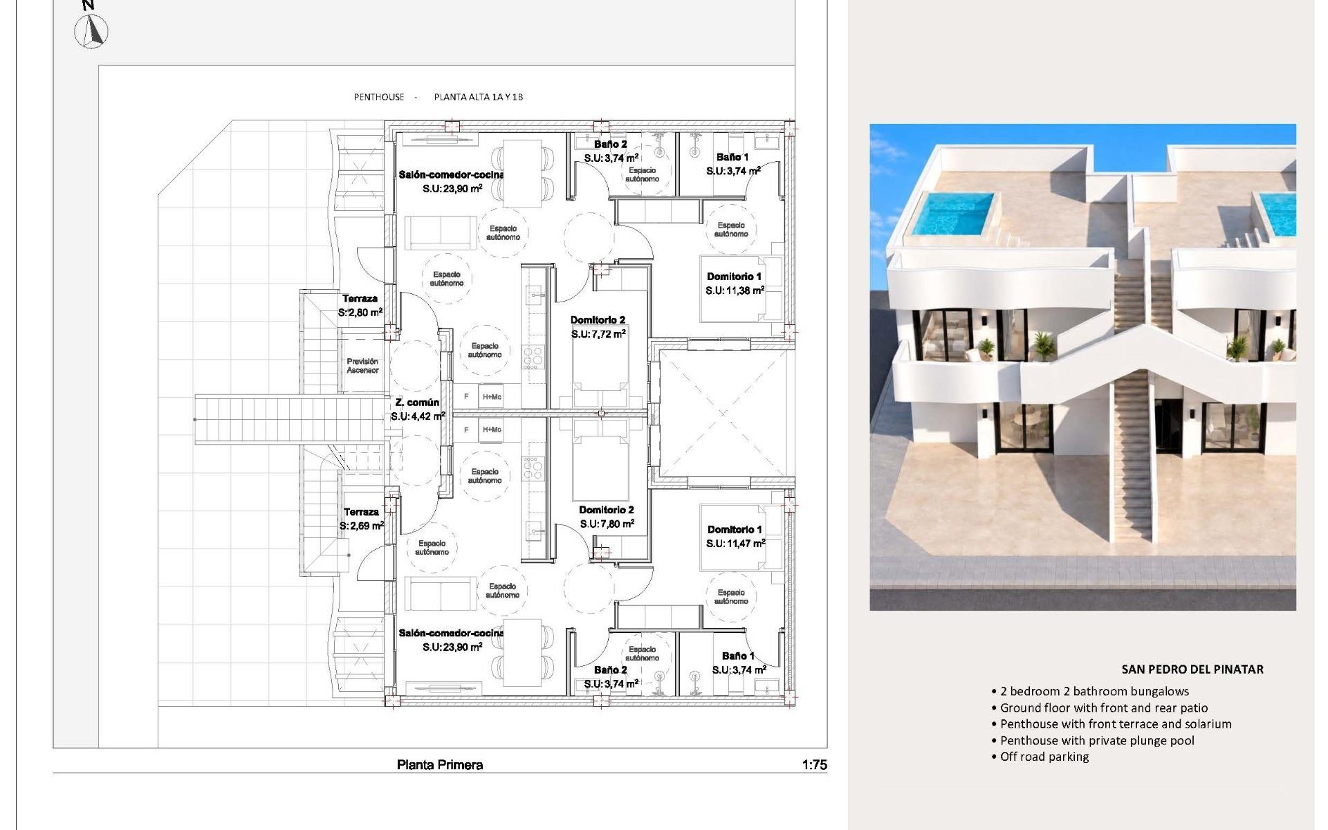 New Build - Apartment - San Pedro del Pinatar - Los Peñascos