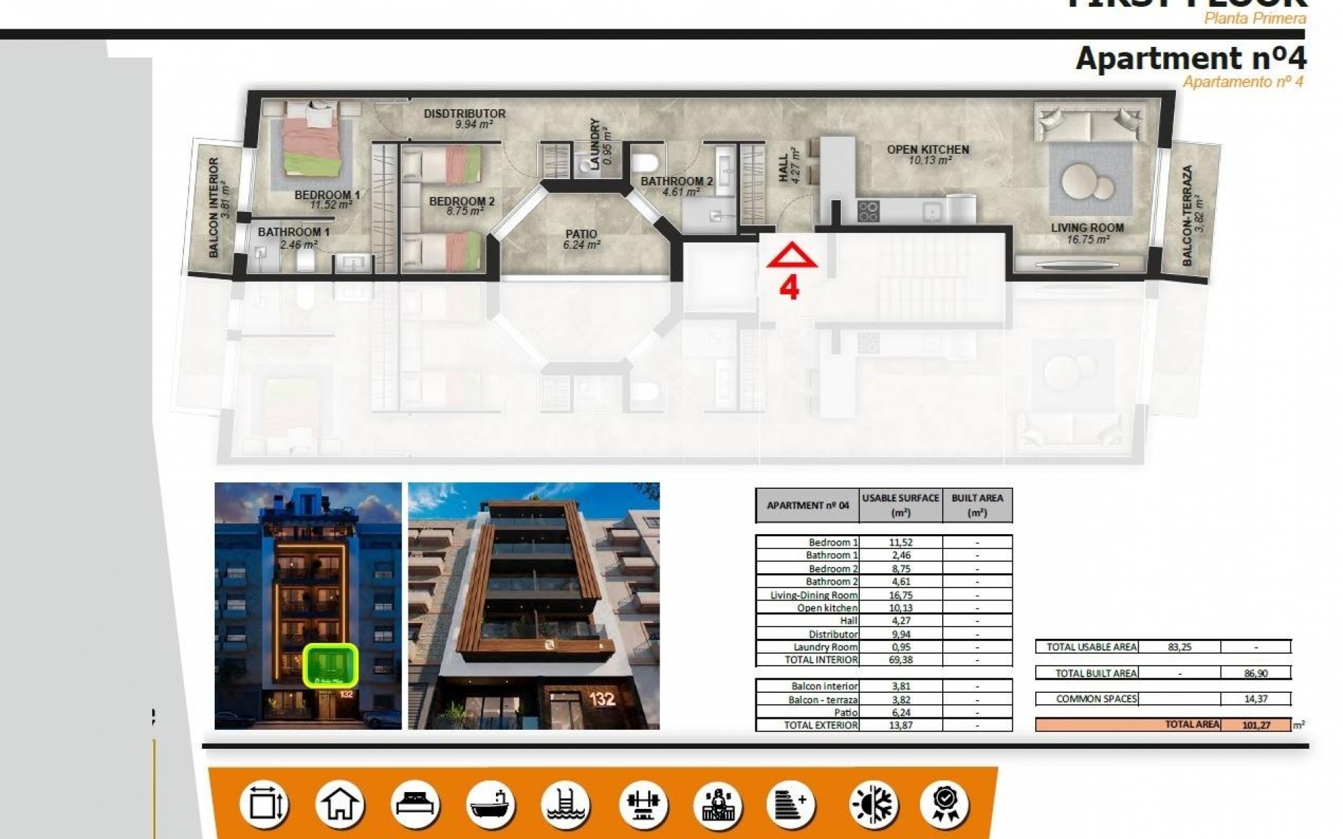 New Build - Apartment - Torrevieja - Playa de El Cura