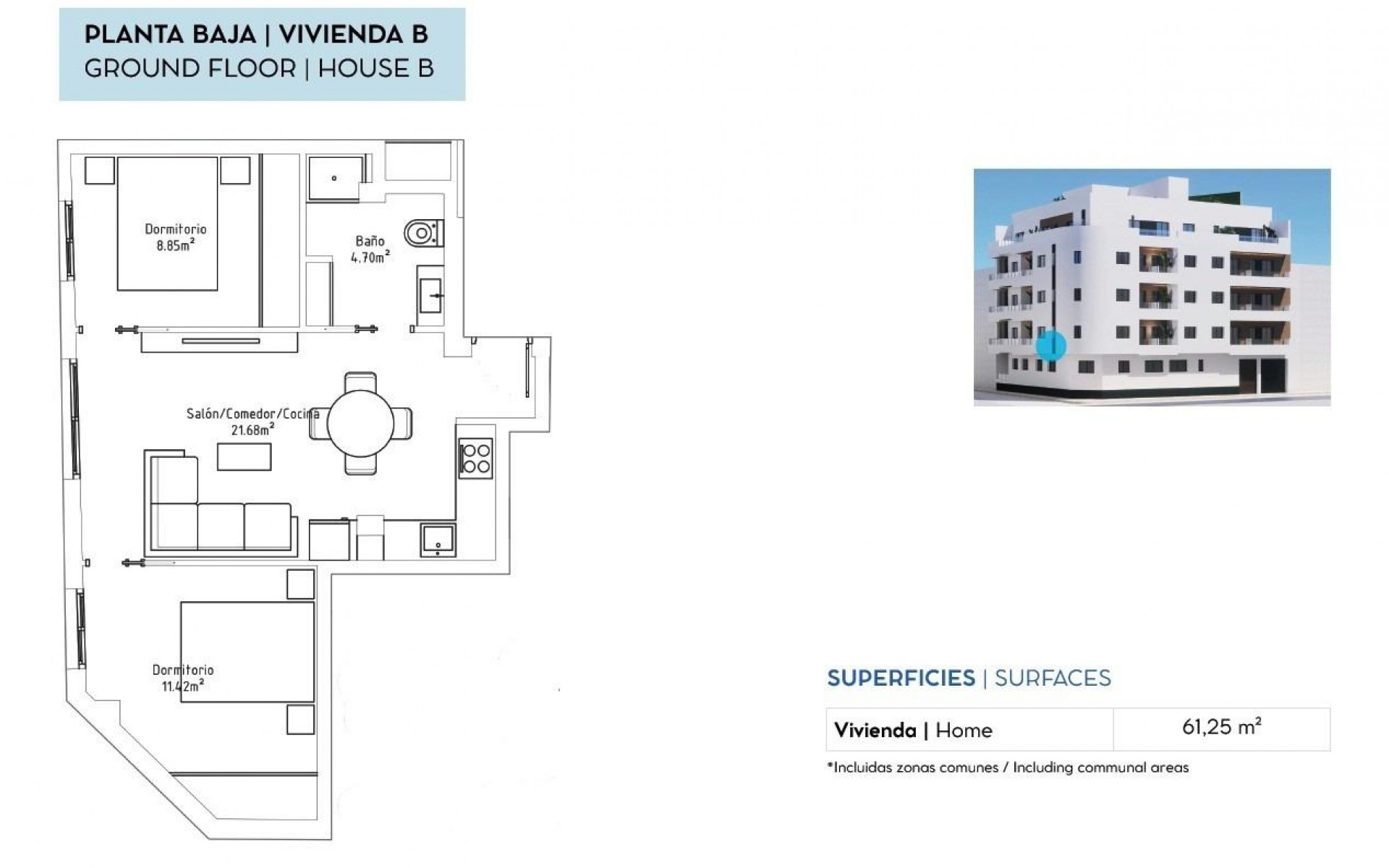 New Build - Apartment - Torrevieja - pueblo