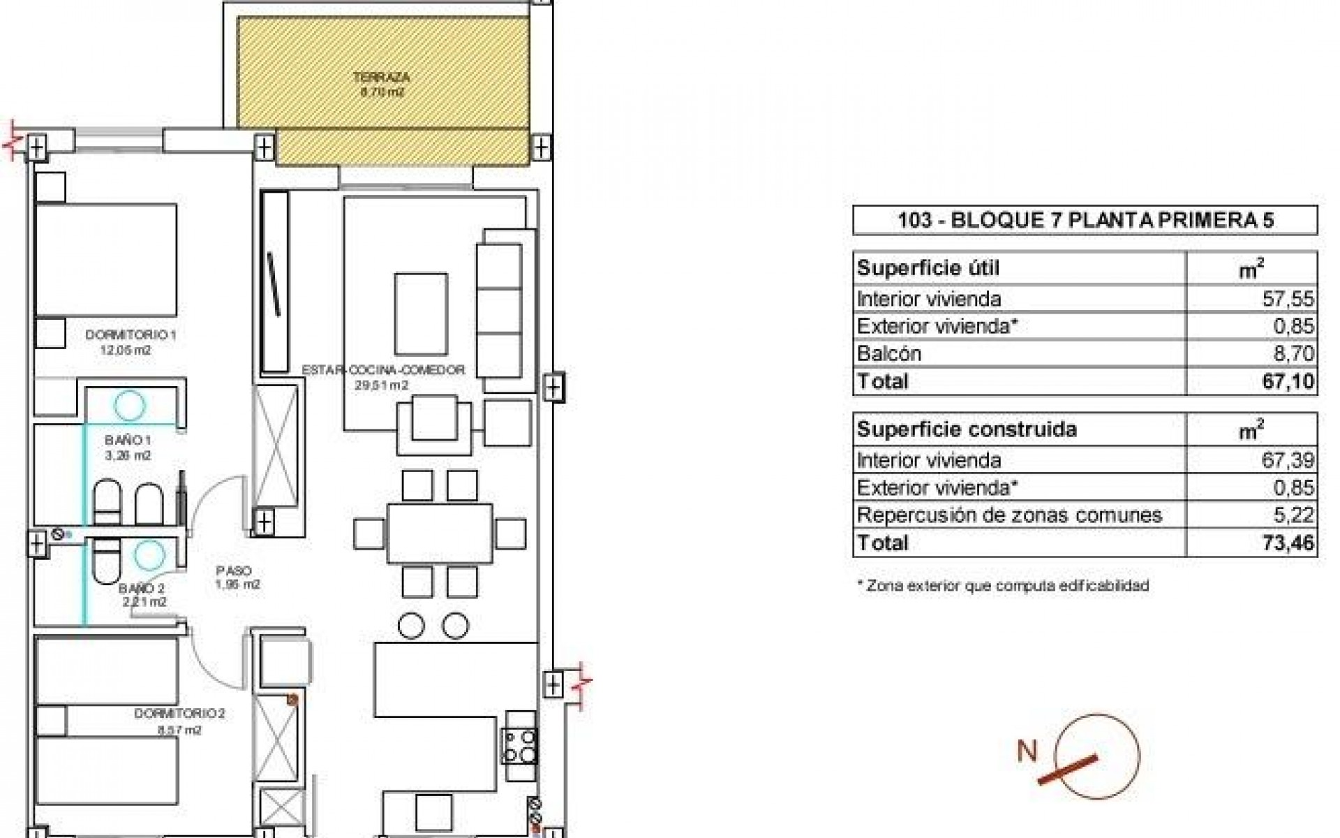 New Build - Apartment - Vera - El Playazo