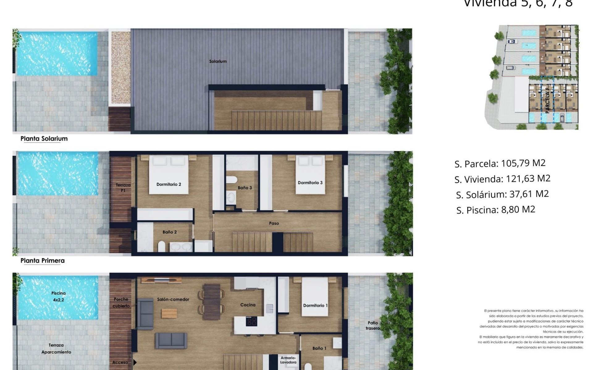New Build - Townhouse - Pilar de la Horadada - Lo Monte