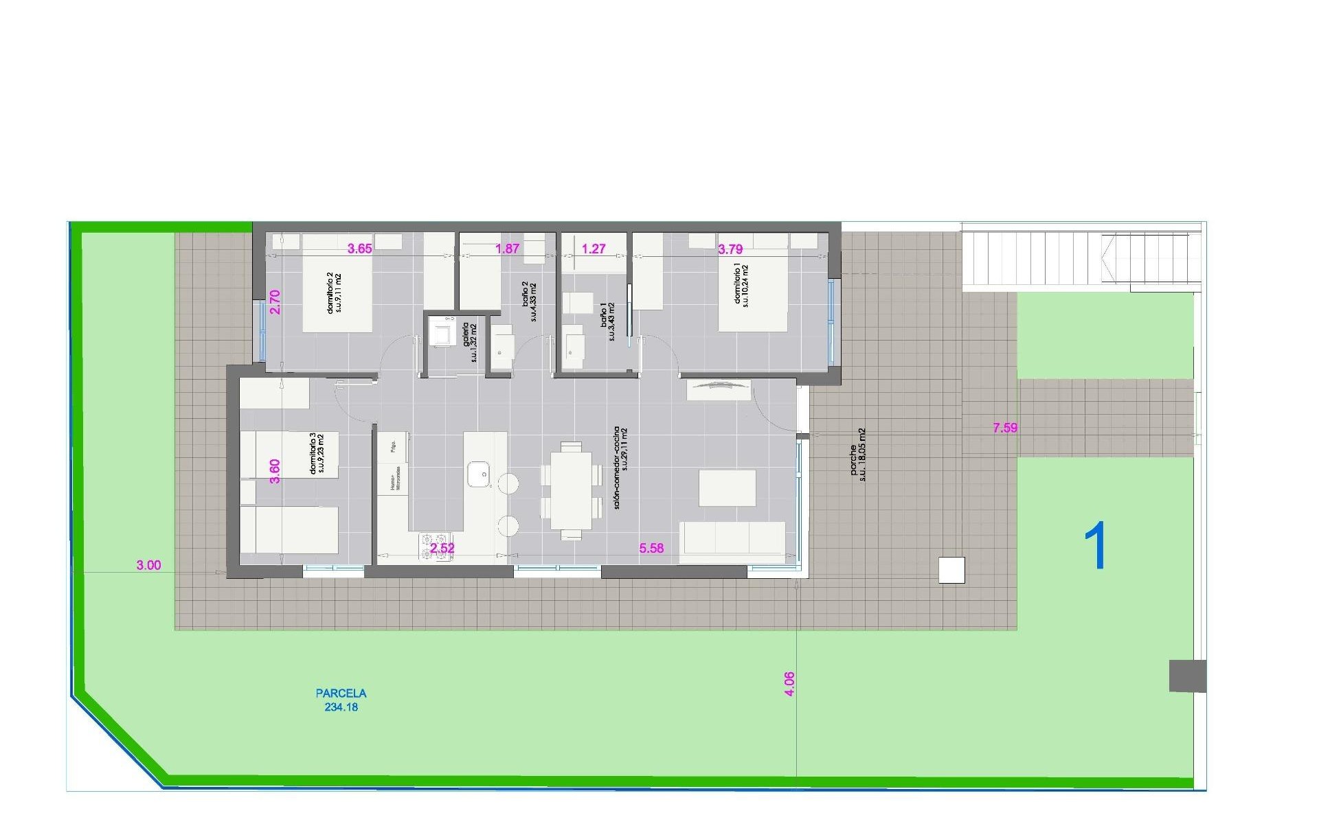 New Build - Townhouse - Pilar de la Horadada - pueblo