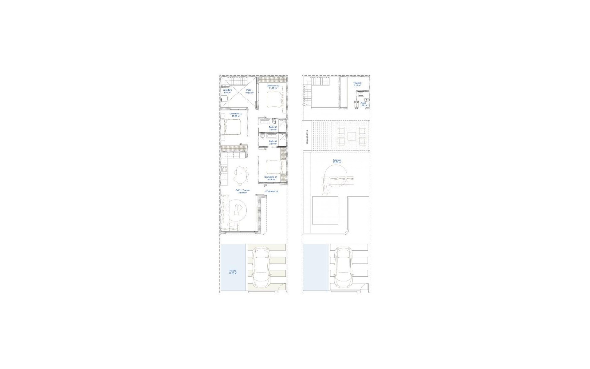 New Build - Townhouse - San Pedro del Pinatar - Pueblo