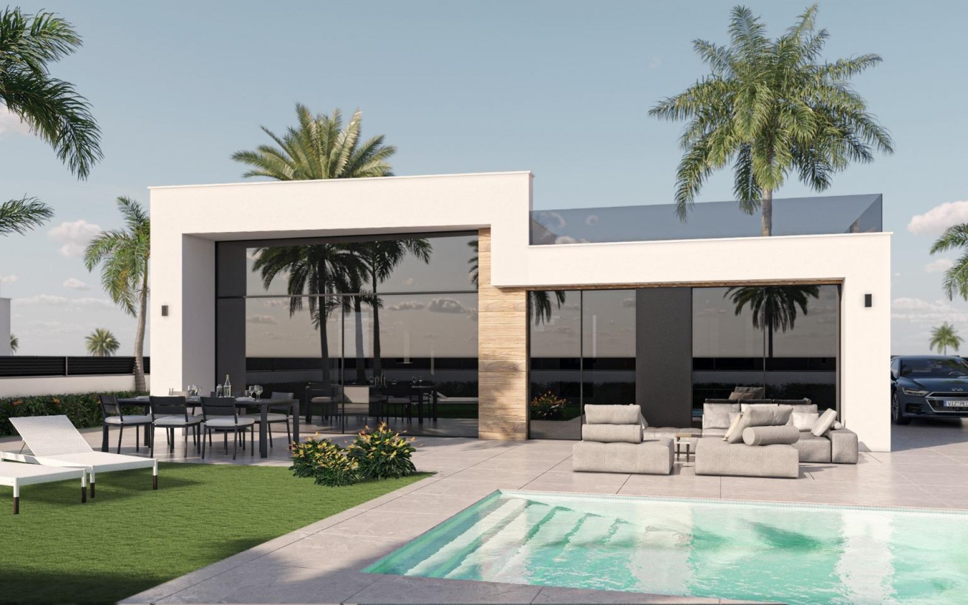 New Build - Villa - Alhama De Murcia - Condado de Alhama