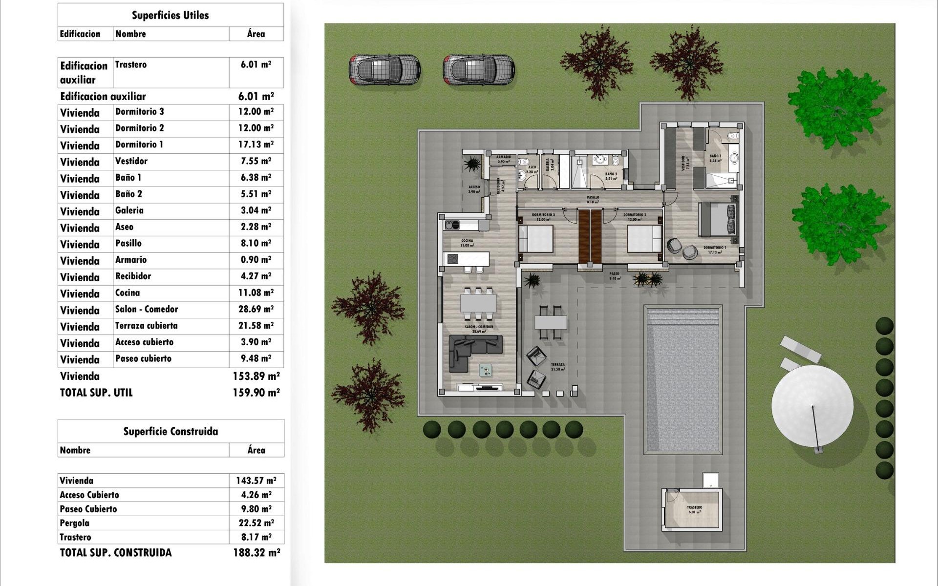 New Build - Villa - Aspe - Poligono 19