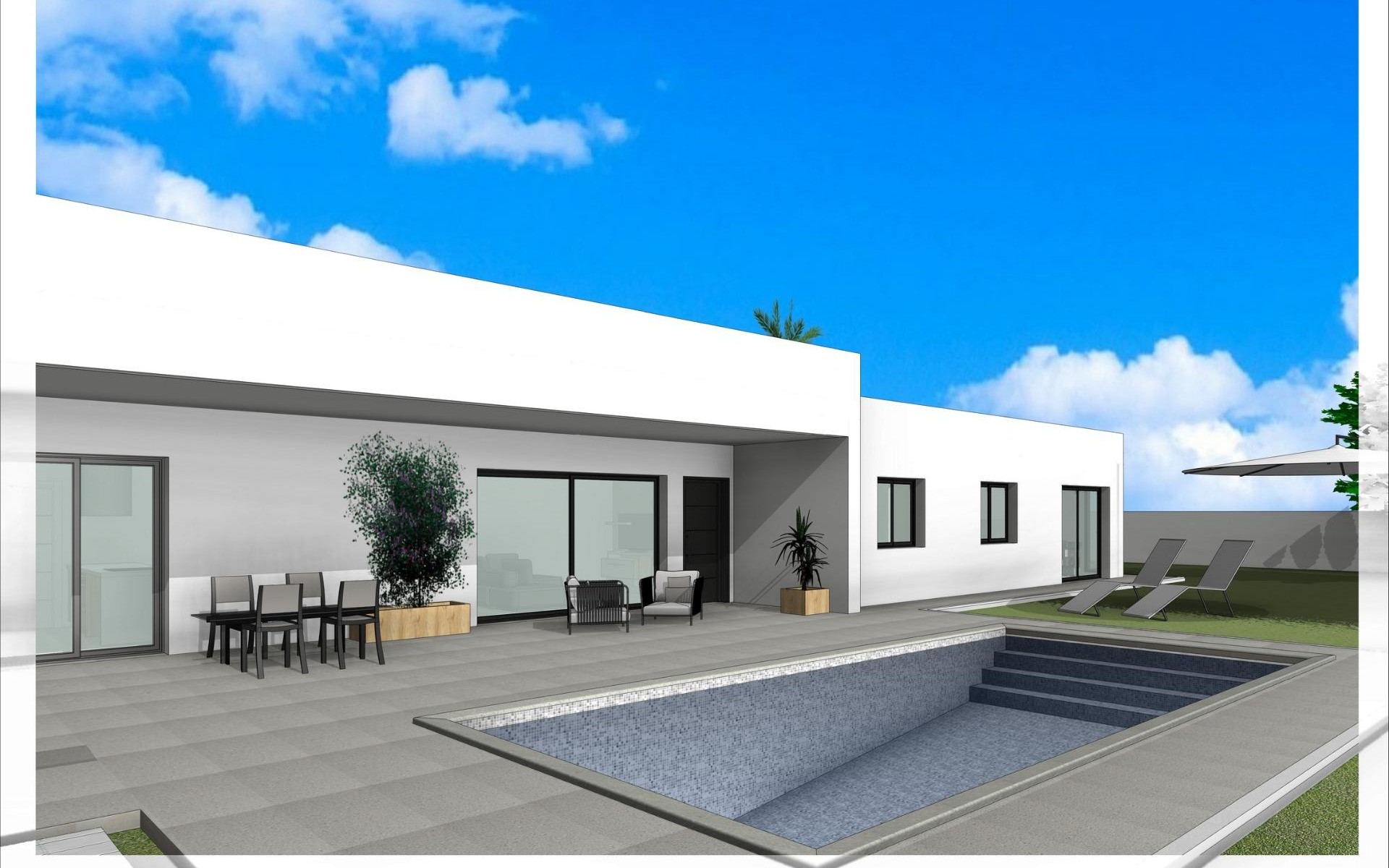 New Build - Villa - Aspe - Poligono 19