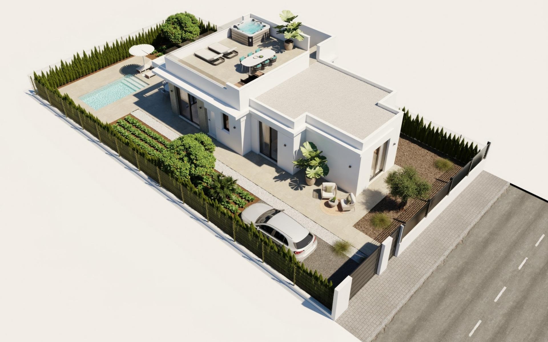 New Build - Villa - Fuente Álamo - Hacienda Del Álamo Golf