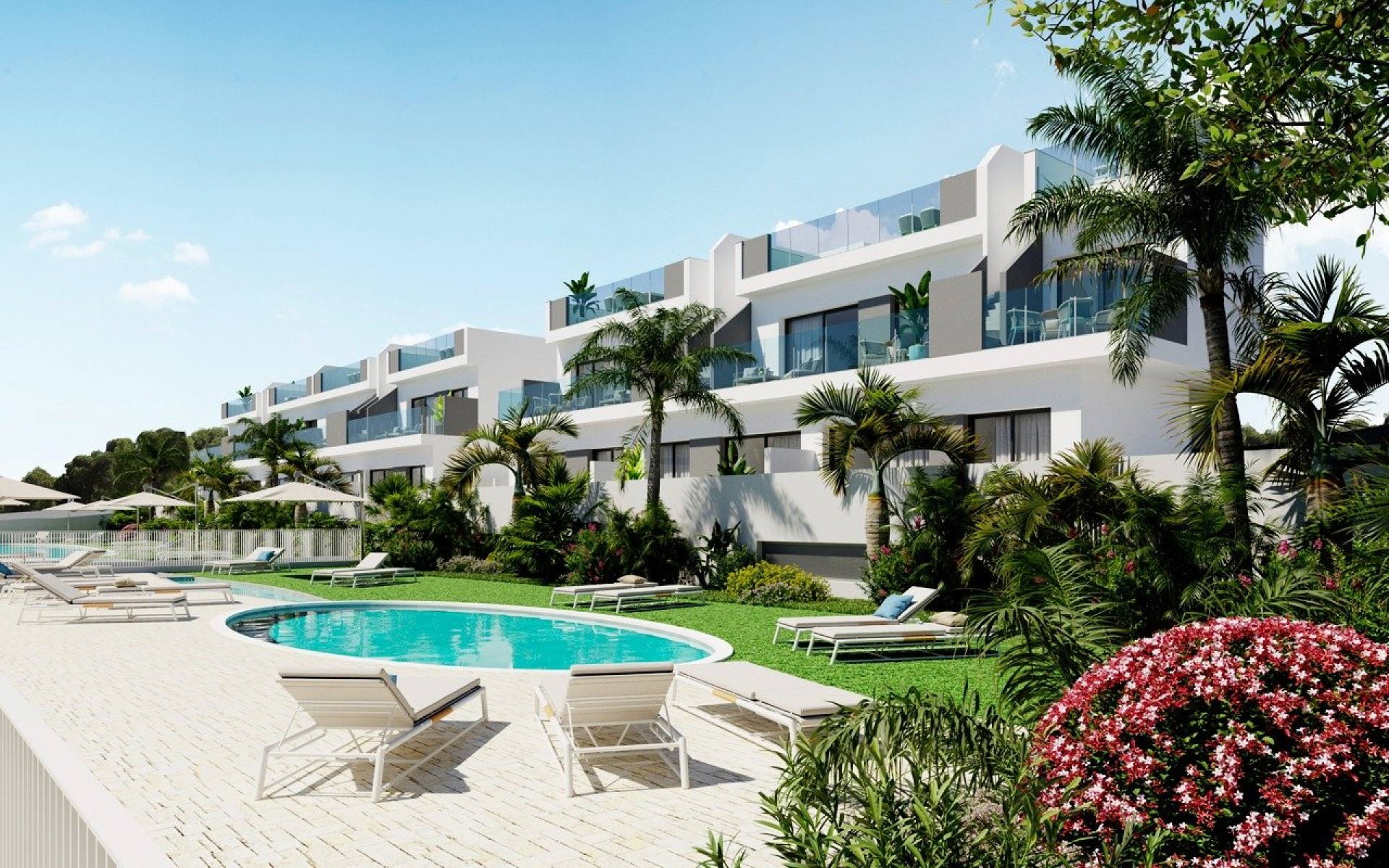 New Build - Villa - Los Balcones - Lago Jardin