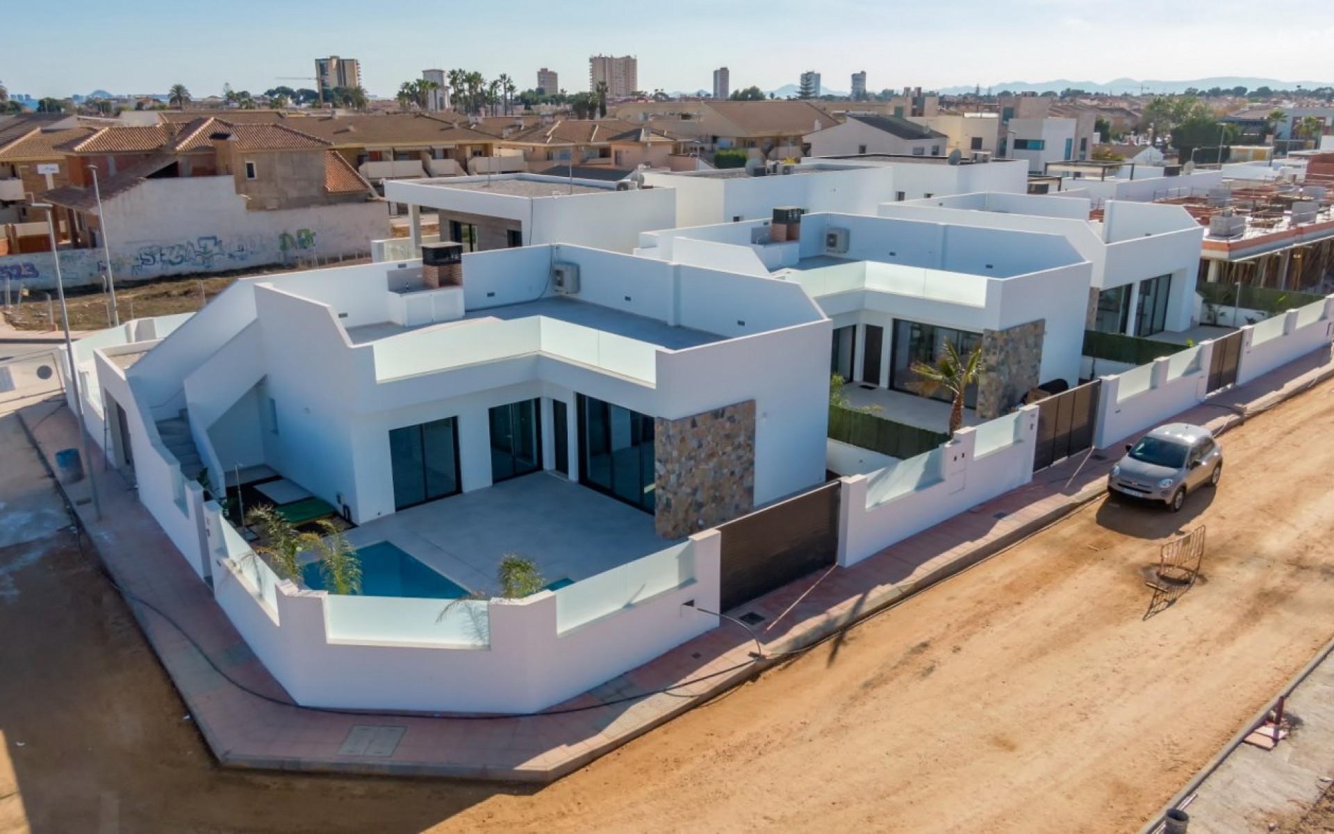 New Build - Villa - Santiago De La Ribera - Dos mares