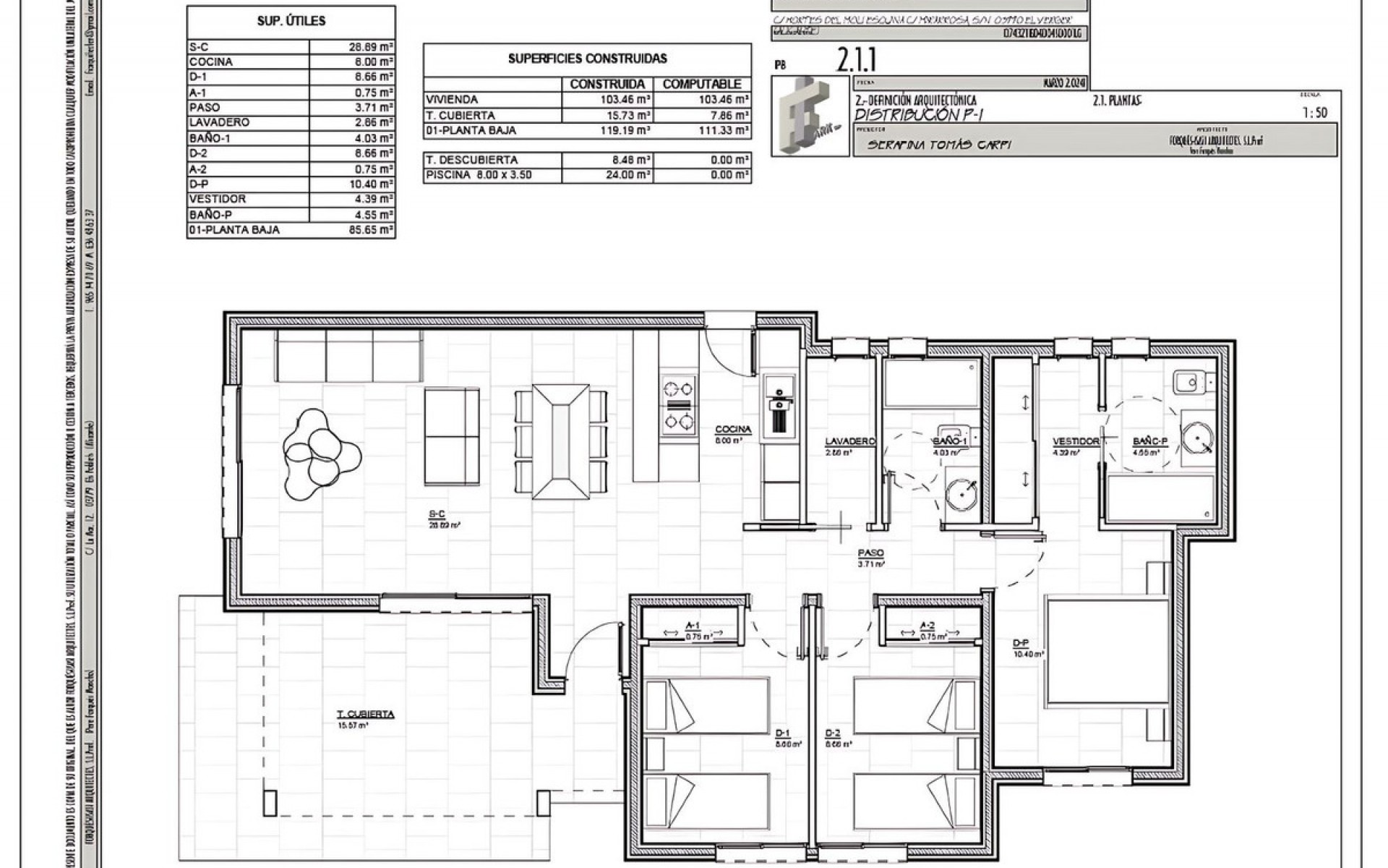 New Build - Villa - Vergel (El Vergel) - El Verger - Vergel (El Vergel) - El Verger Centro