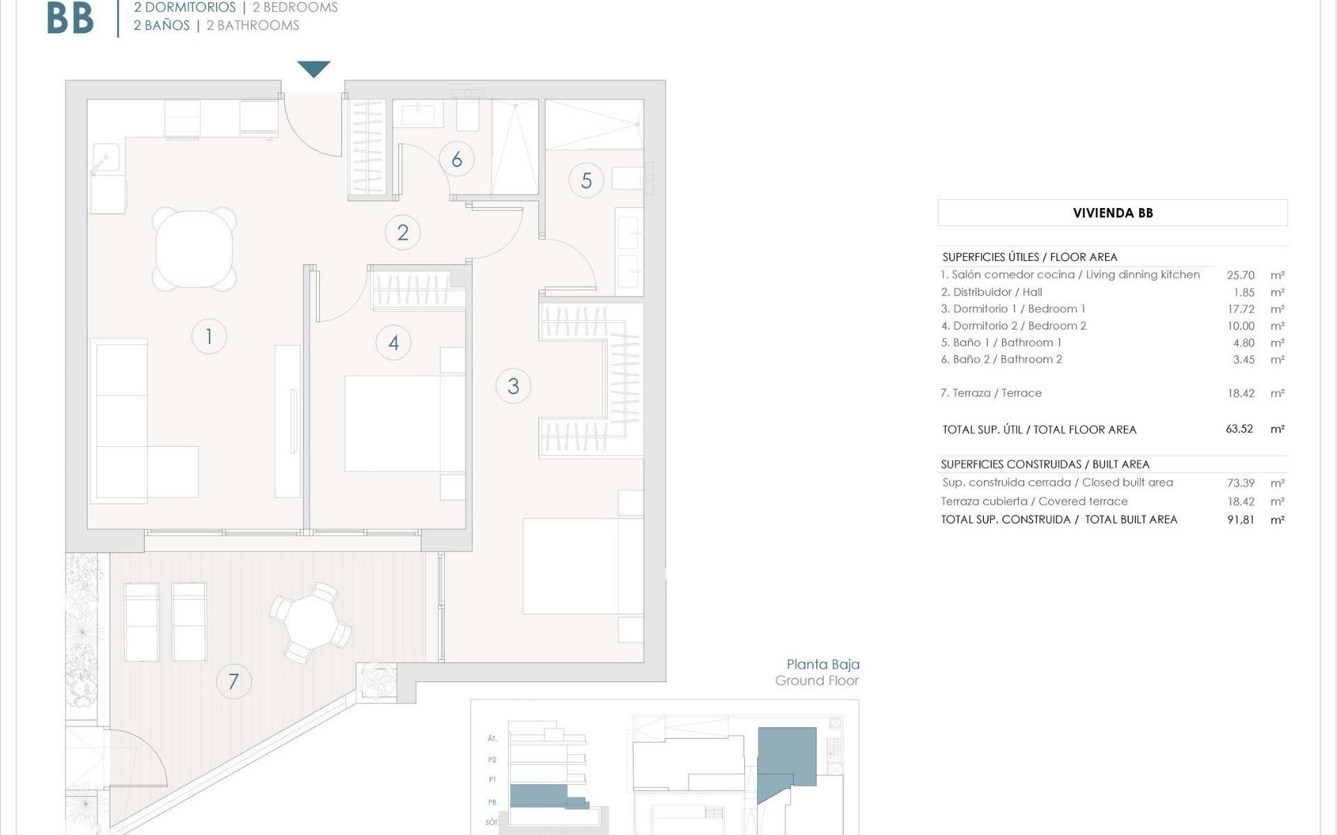 Nieuwbouw - Appartement - Benijofar - Pueblo