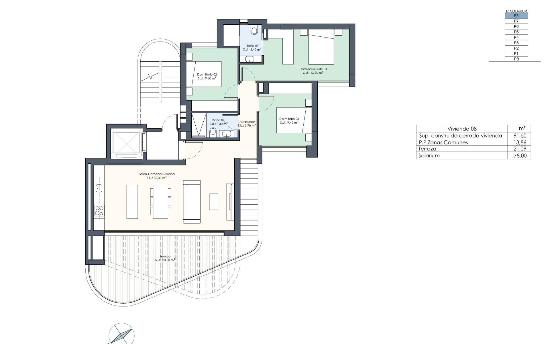 Nieuwbouw - Appartement - Guardamar Del Segura - Avenida del Puerto
