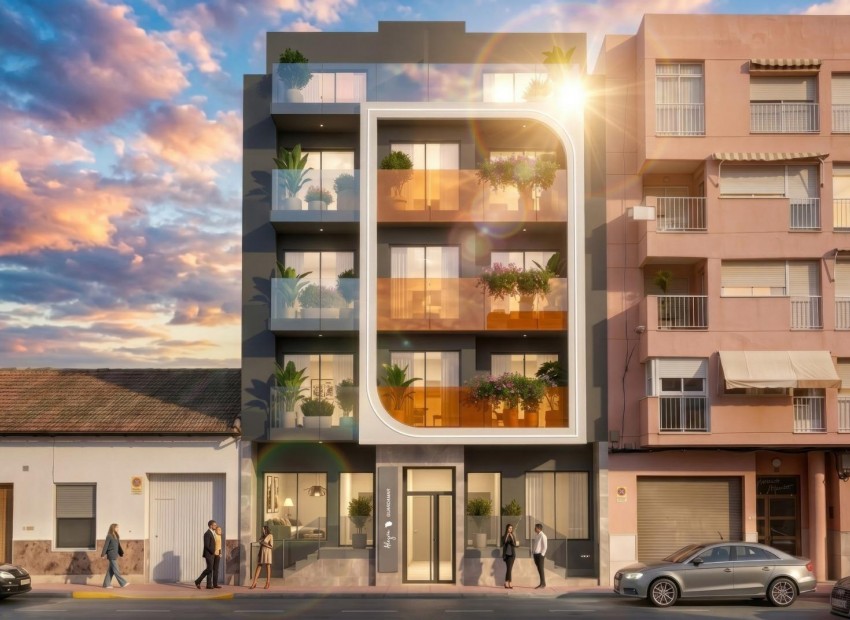 Nieuwbouw - Appartement - Guardamar Del Segura - Centro