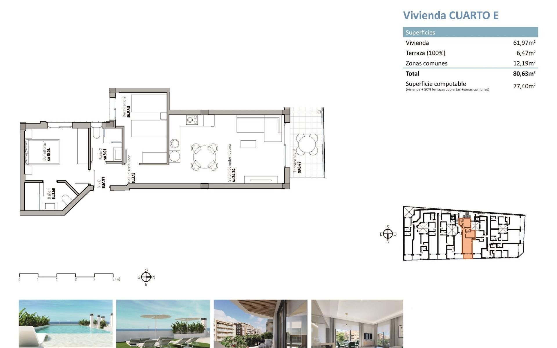 Nieuwbouw - Appartement - Guardamar Del Segura - Pueblo
