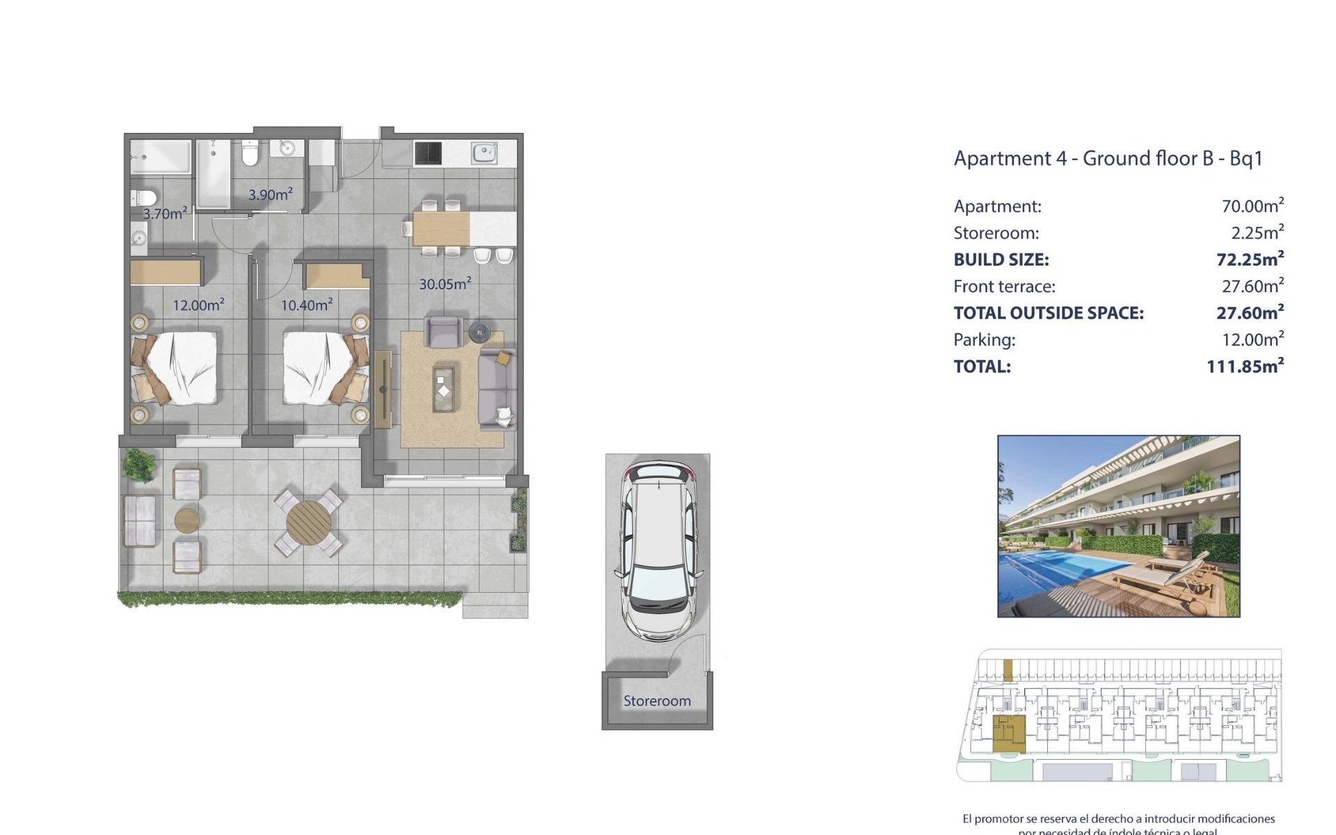 Nieuwbouw - Appartement - Los Alcazares - Los Narejos