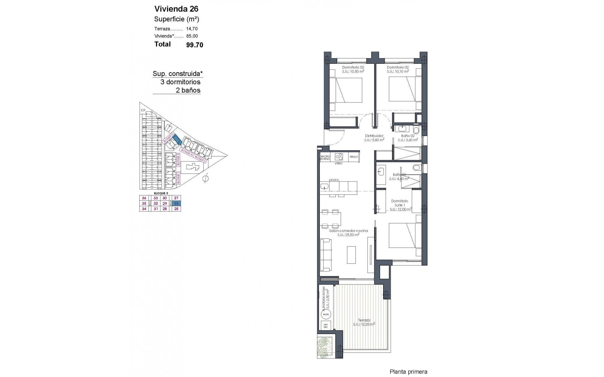 Nieuwbouw - Appartement - Los Alcazares - Serena